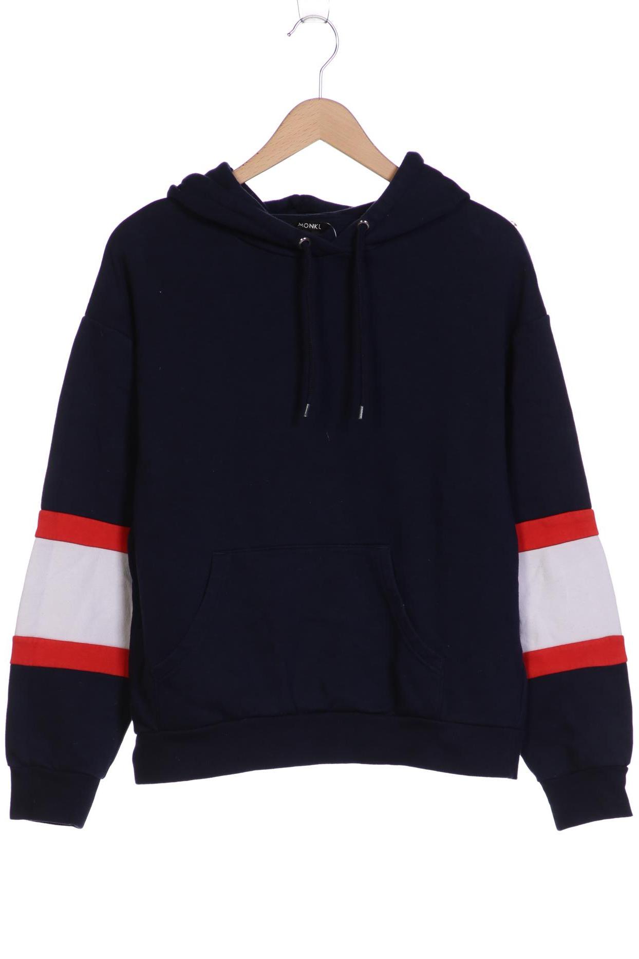 

Monki Damen Kapuzenpullover, marineblau, Gr. 38