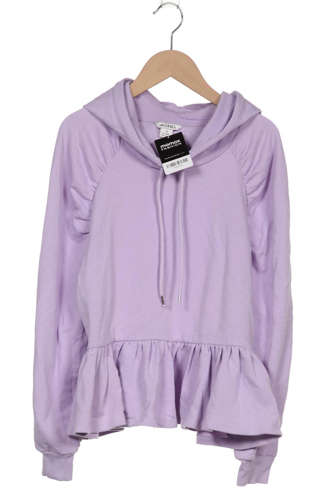 

Monki Damen Kapuzenpullover, flieder, Gr. 38