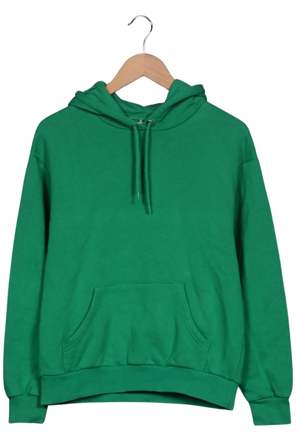 

Monki Damen Kapuzenpullover, grün, Gr. 34