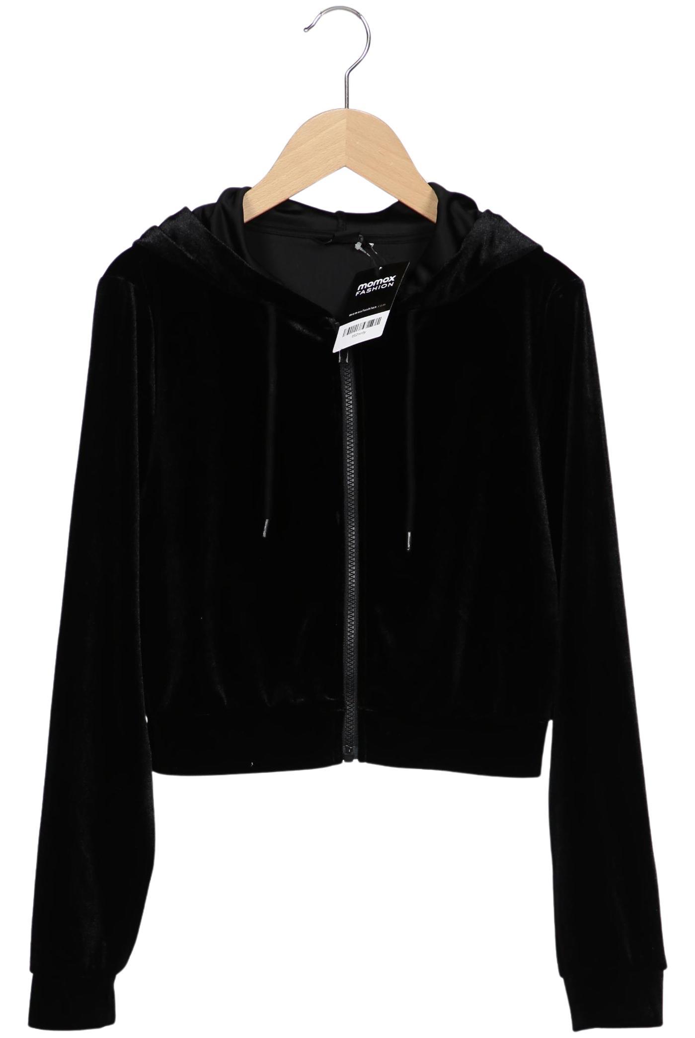 

Monki Damen Kapuzenpullover, schwarz, Gr. 34