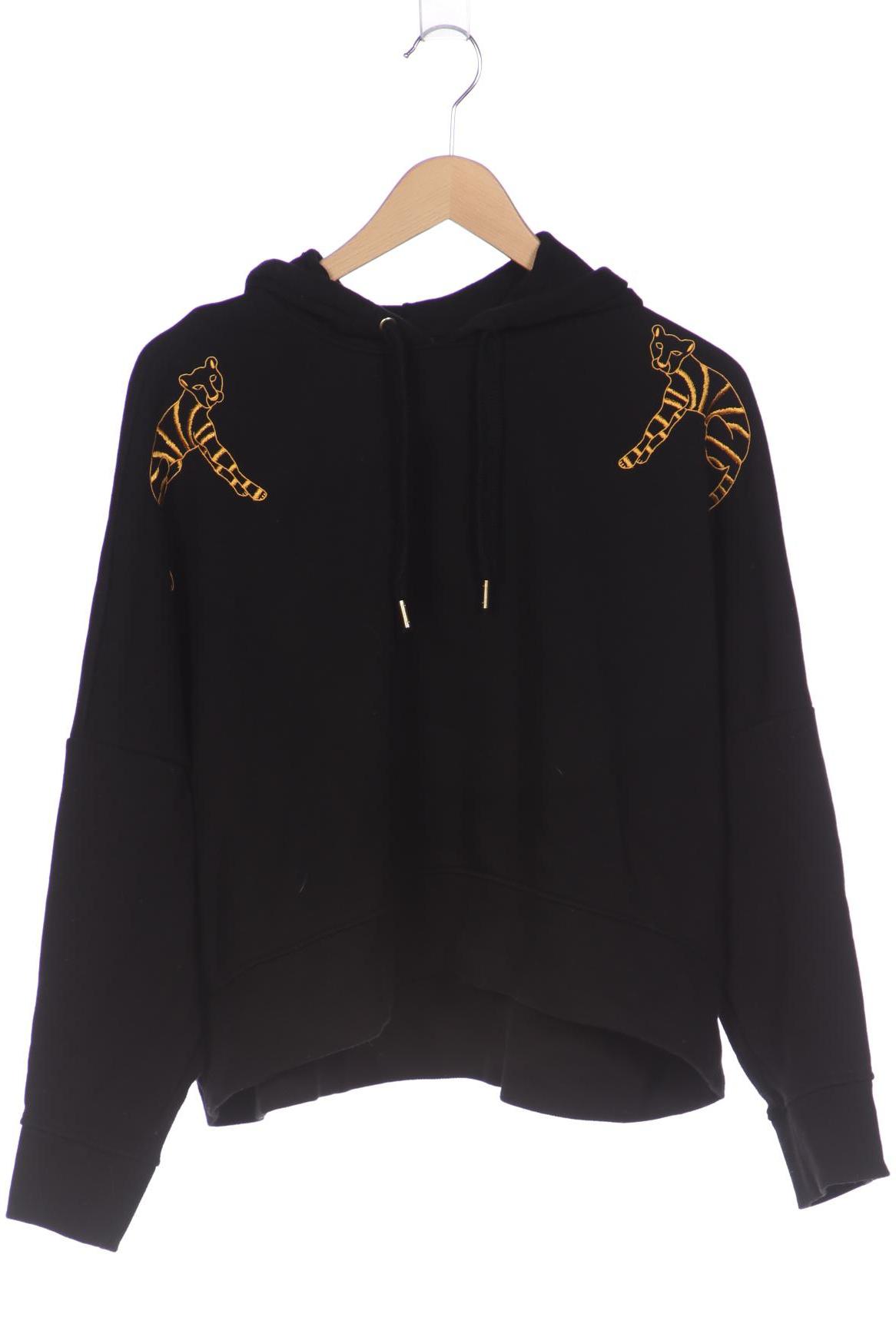

MONKI Damen Kapuzenpullover, schwarz