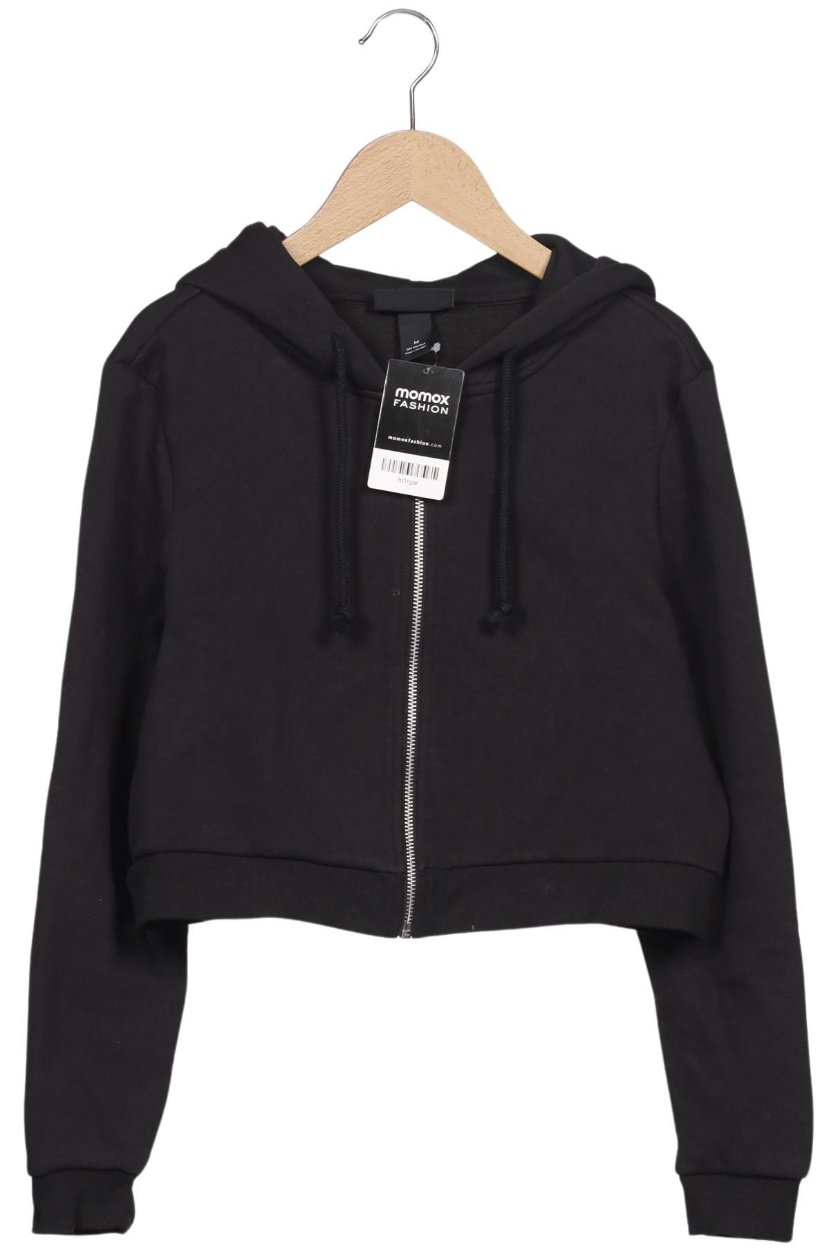 

Monki Damen Kapuzenpullover, schwarz, Gr. 38