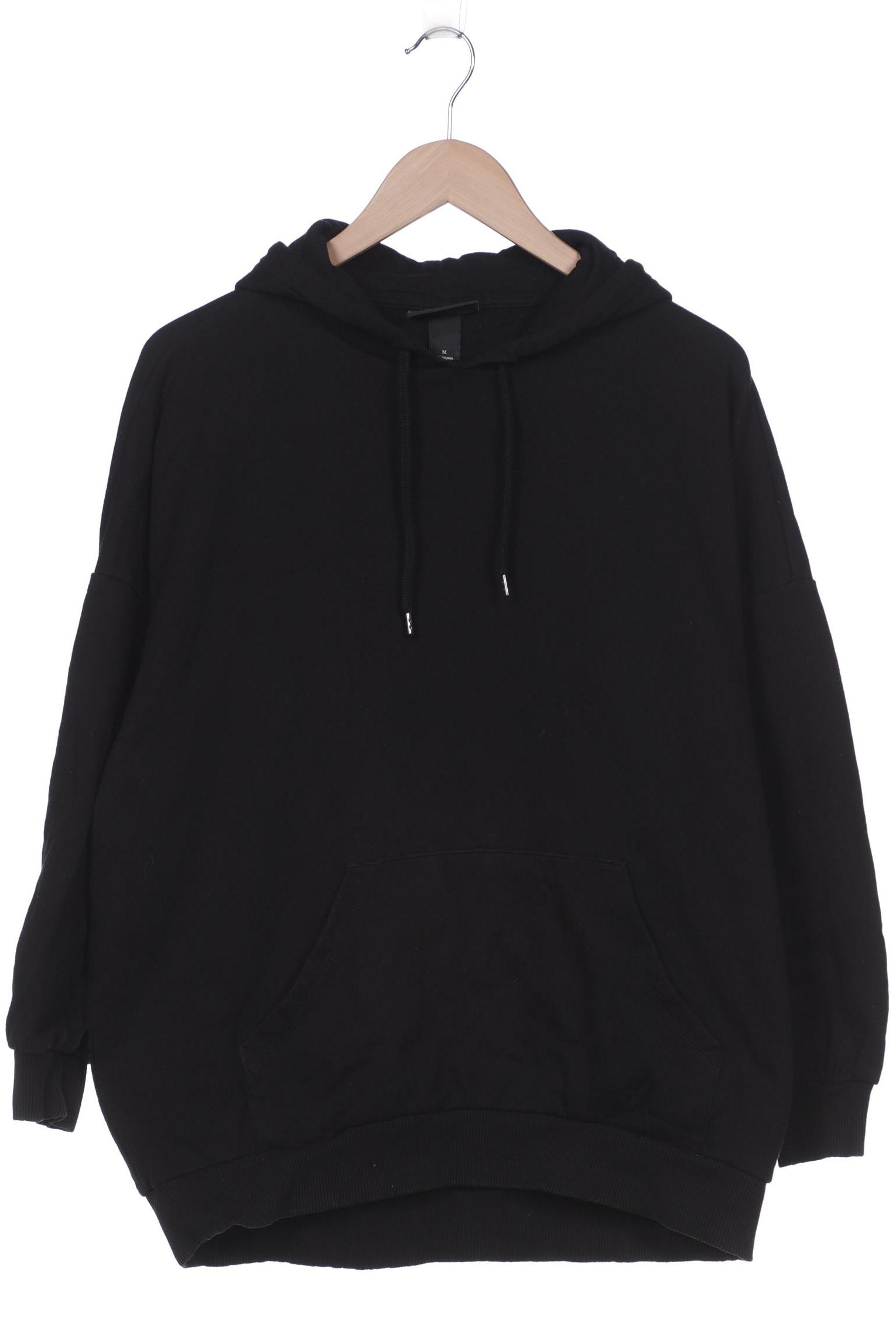 

Monki Damen Kapuzenpullover, schwarz, Gr. 38