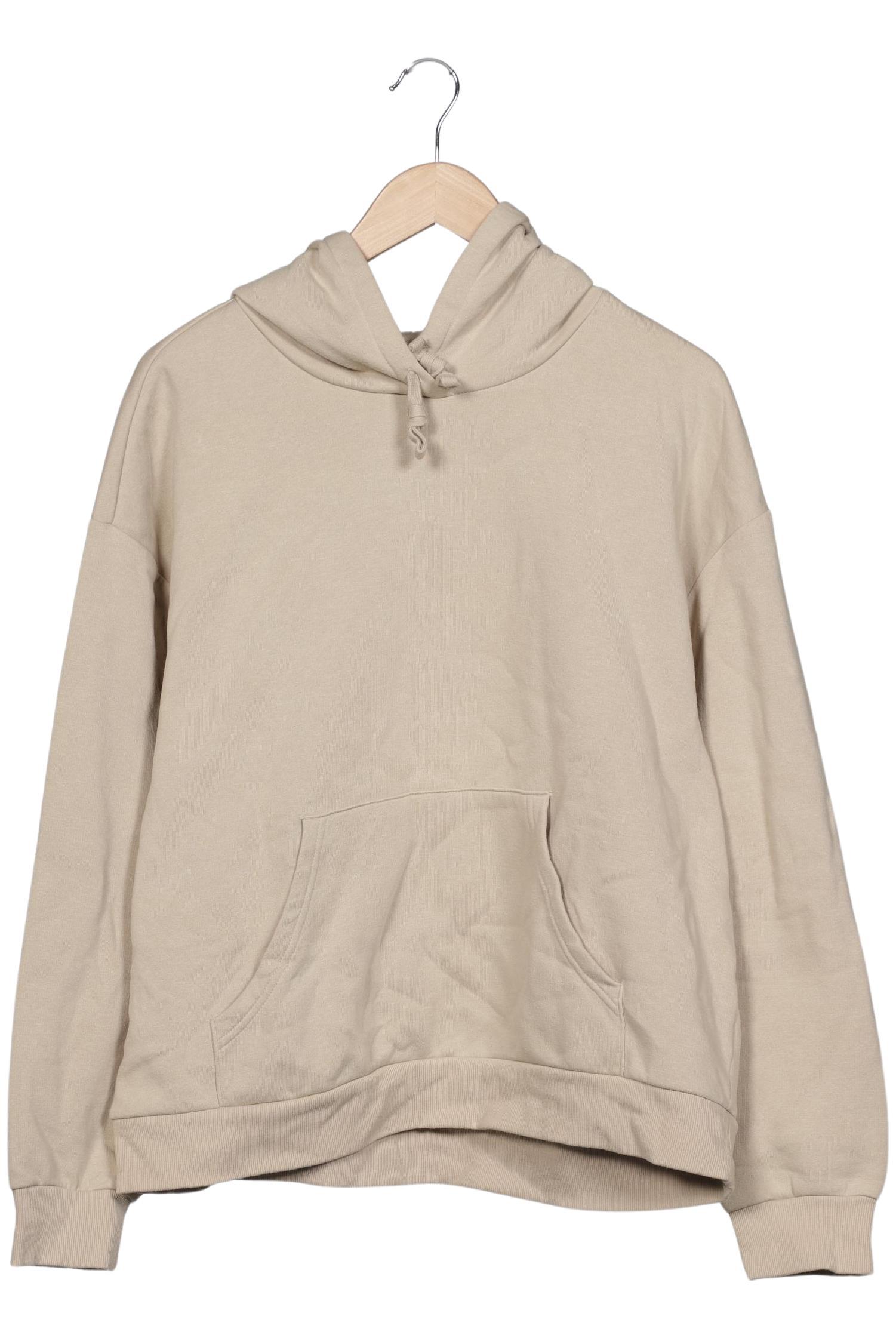 

Monki Damen Kapuzenpullover, beige, Gr. 44