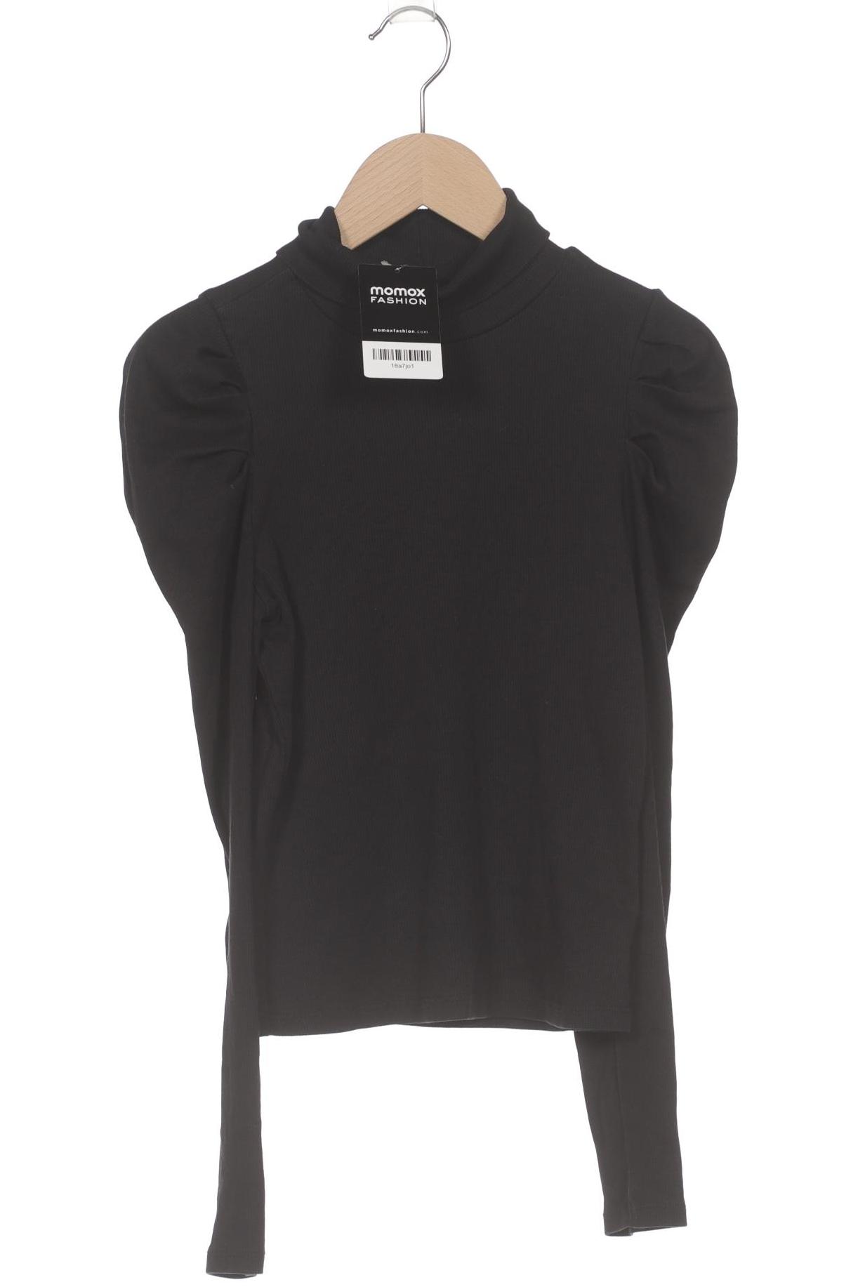 

Monki Damen Langarmshirt, schwarz, Gr. 34