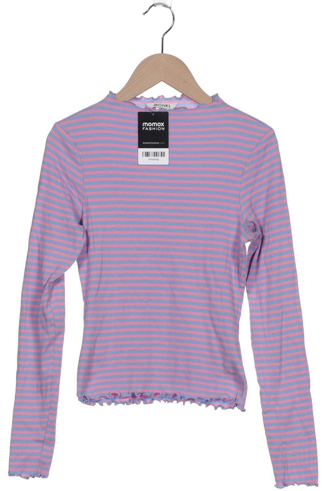

MONKI Damen Langarmshirt, blau