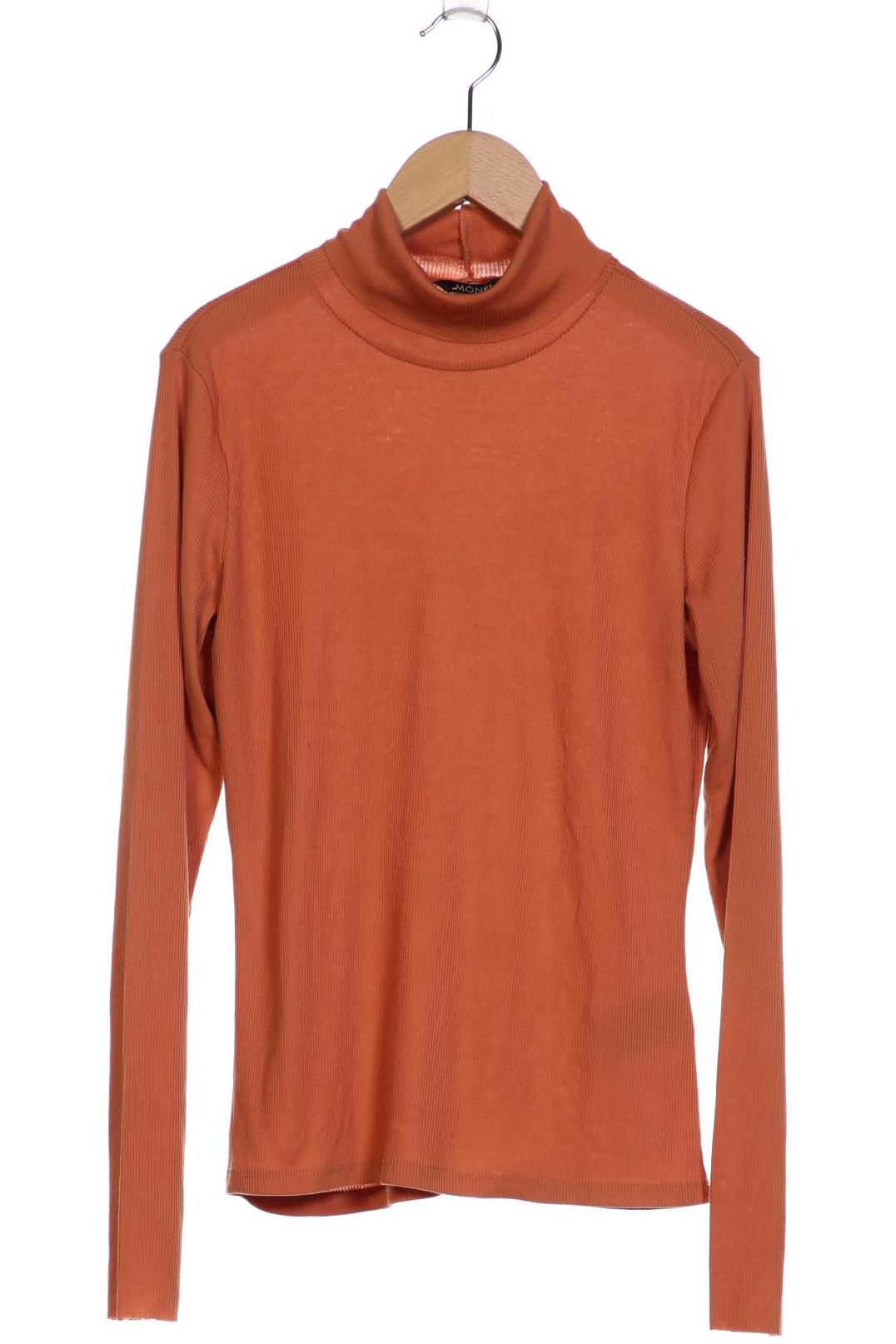 

Monki Damen Langarmshirt, braun, Gr. 42