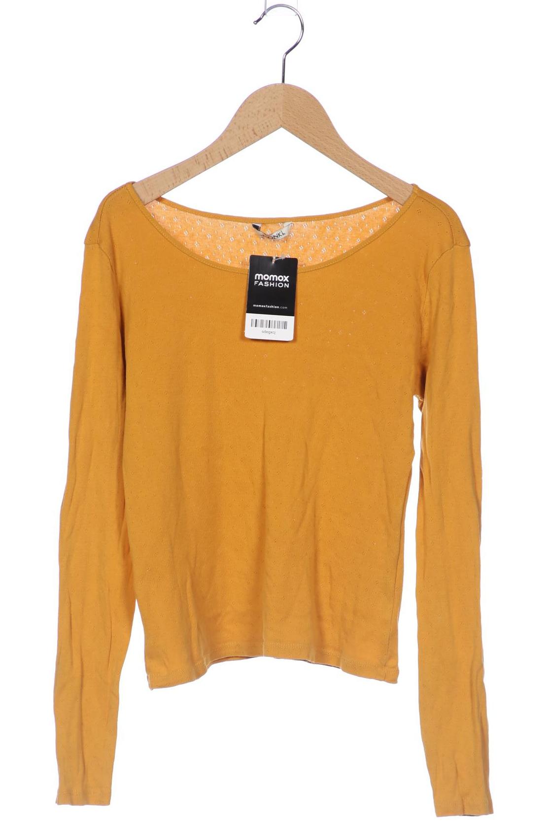 

Monki Damen Langarmshirt, orange, Gr. 34