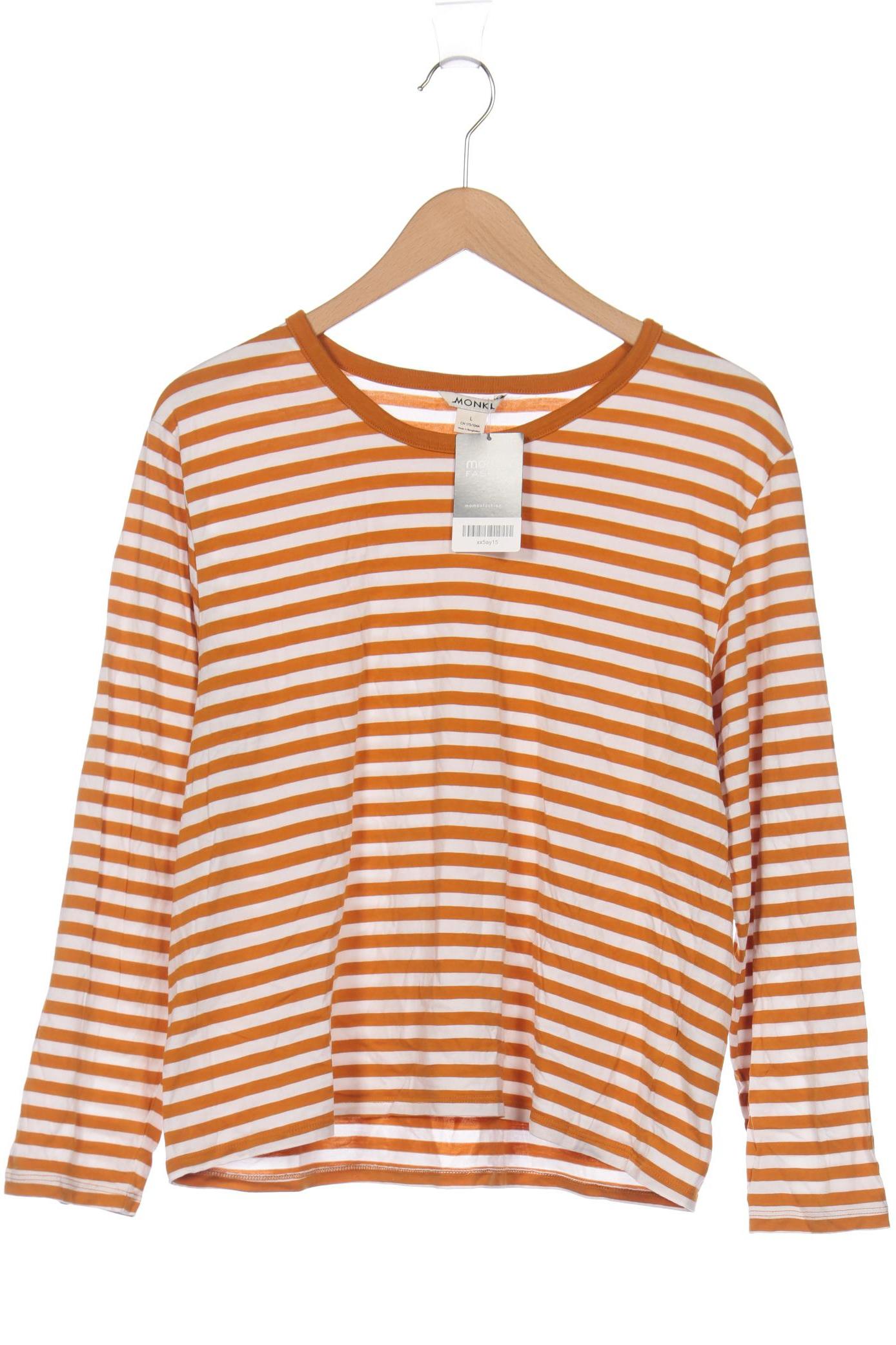

MONKI Damen Langarmshirt, orange