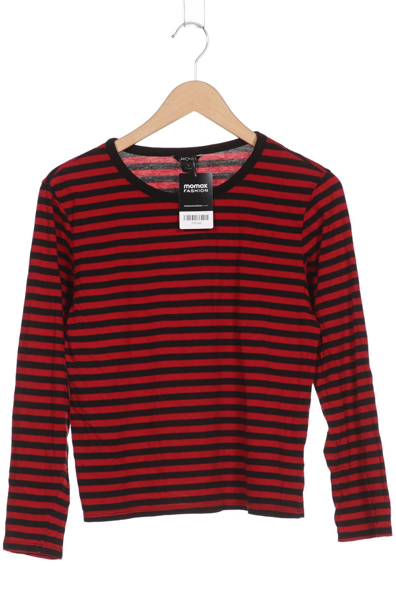 

MONKI Damen Langarmshirt, rot