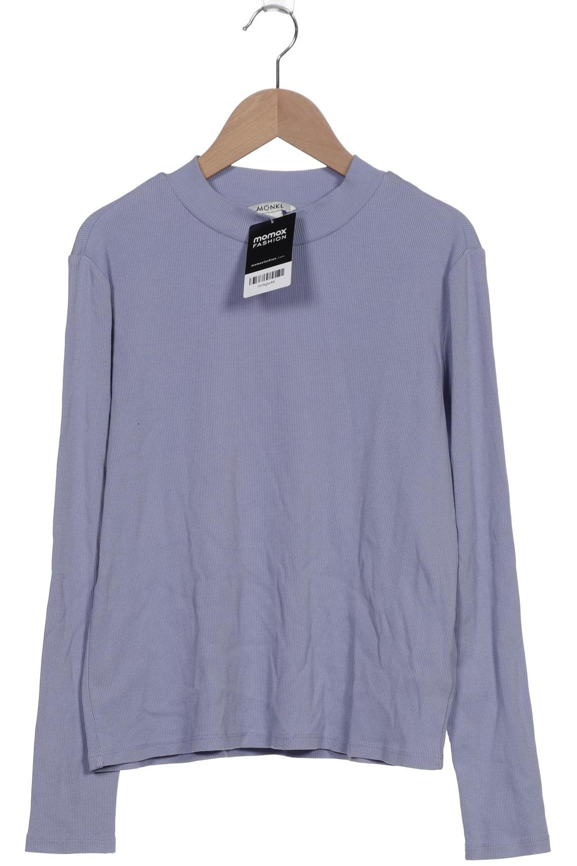 

Monki Damen Langarmshirt, hellblau, Gr. 42
