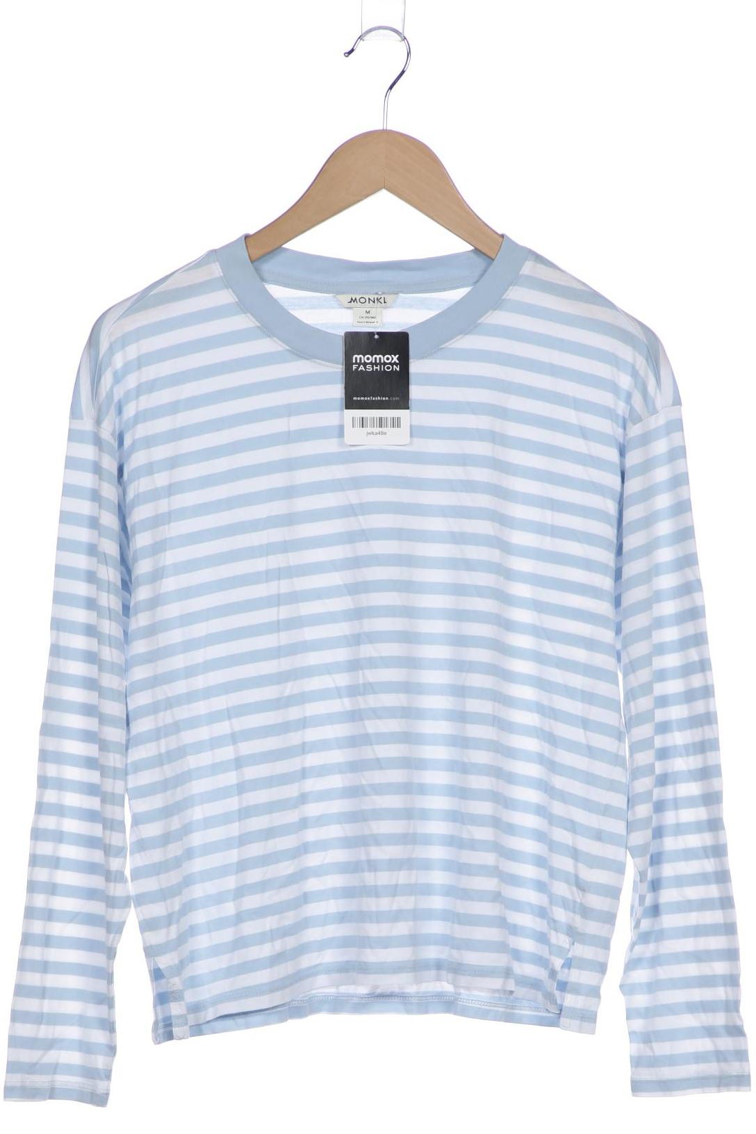 

Monki Damen Langarmshirt, hellblau, Gr. 38