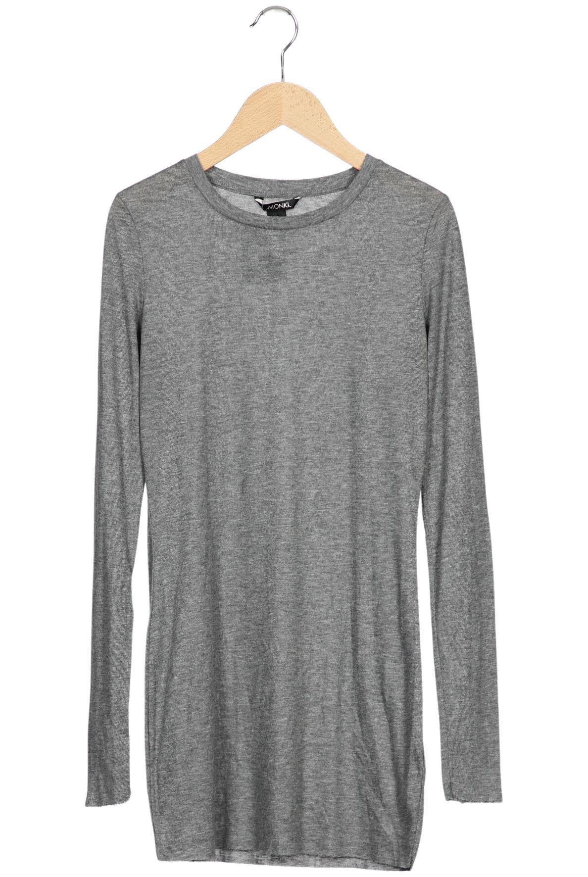 

Monki Damen Langarmshirt, grau, Gr. 36