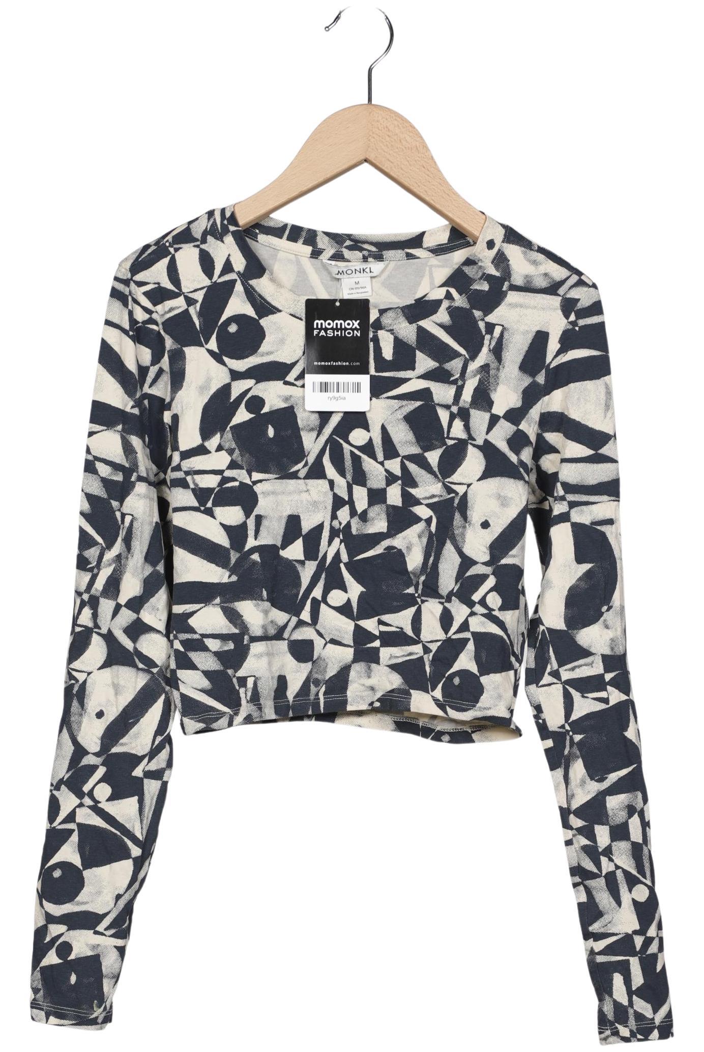 

Monki Damen Langarmshirt, mehrfarbig, Gr. 38
