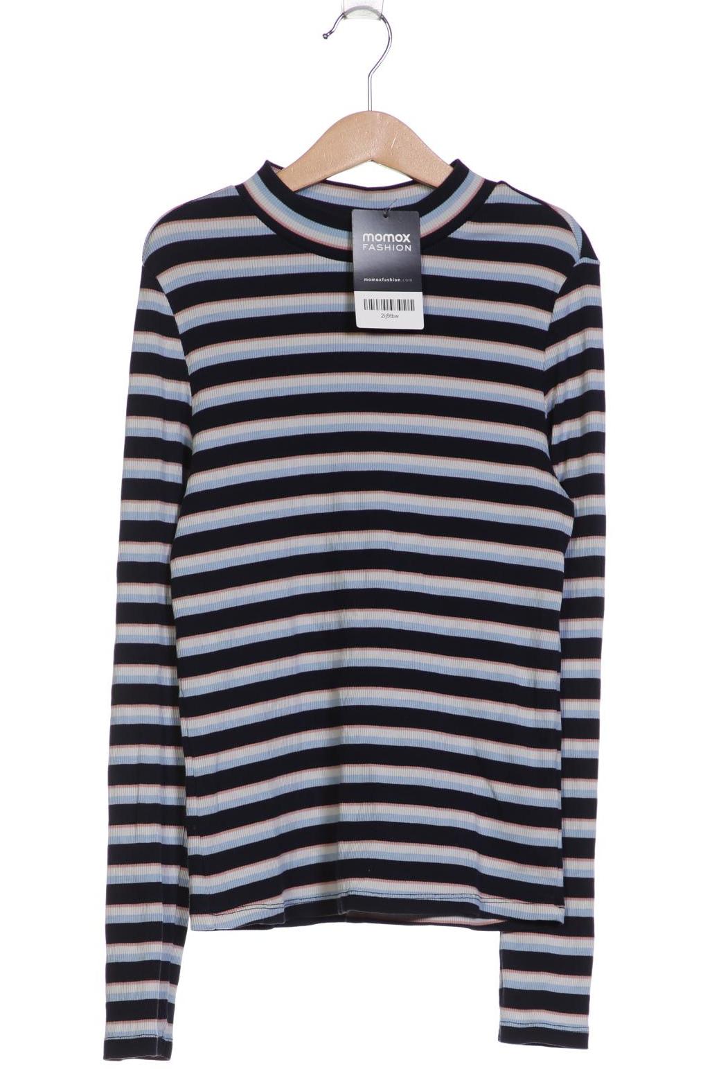 

Monki Damen Langarmshirt, marineblau, Gr. 36