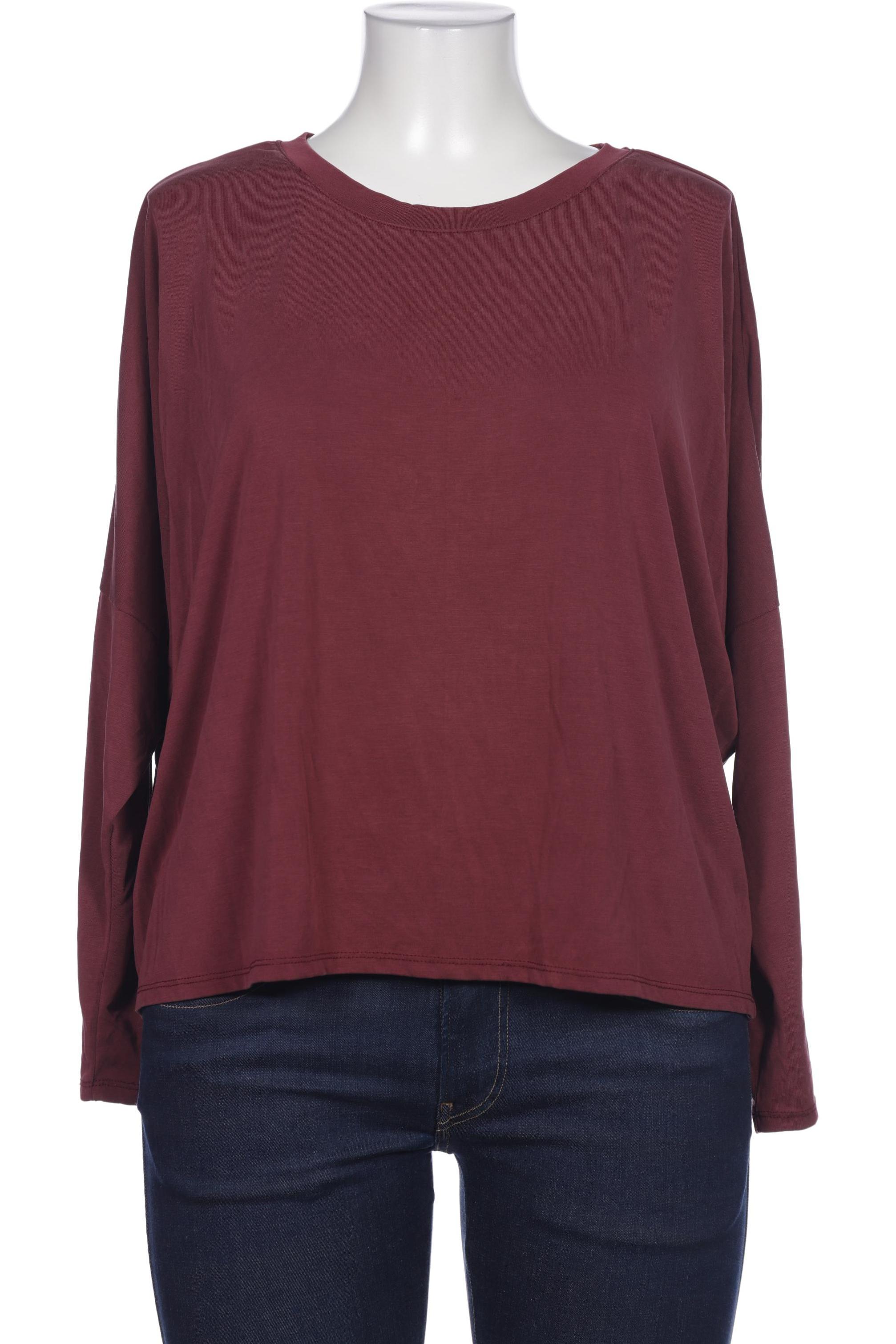

Monki Damen Langarmshirt, bordeaux, Gr. 44