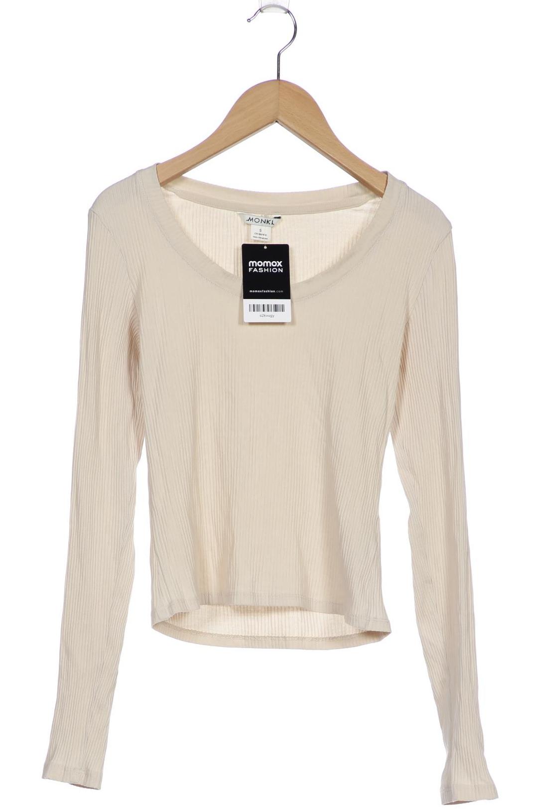 

MONKI Damen Langarmshirt, beige