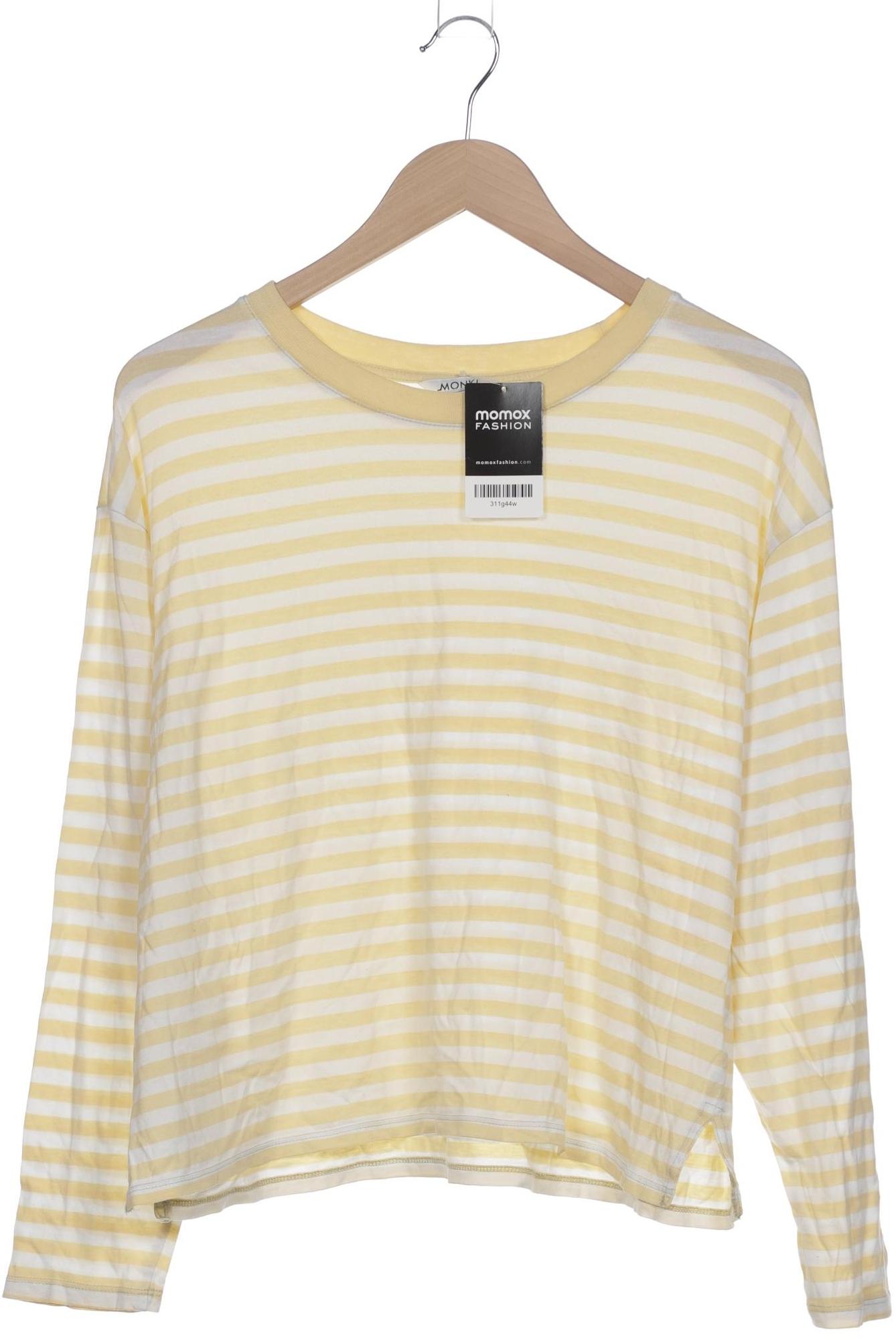 

Monki Damen Langarmshirt, gelb, Gr. 38