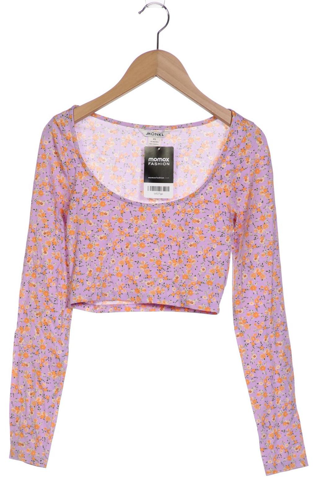 

Monki Damen Langarmshirt, flieder, Gr. 34