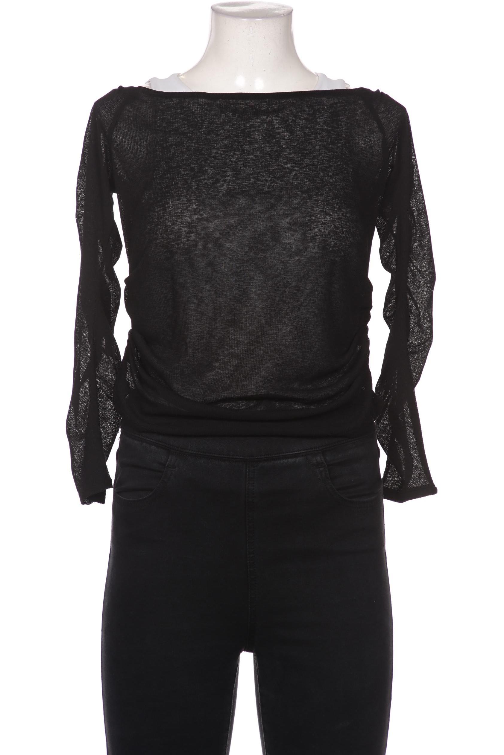 

Monki Damen Langarmshirt, schwarz, Gr. 42