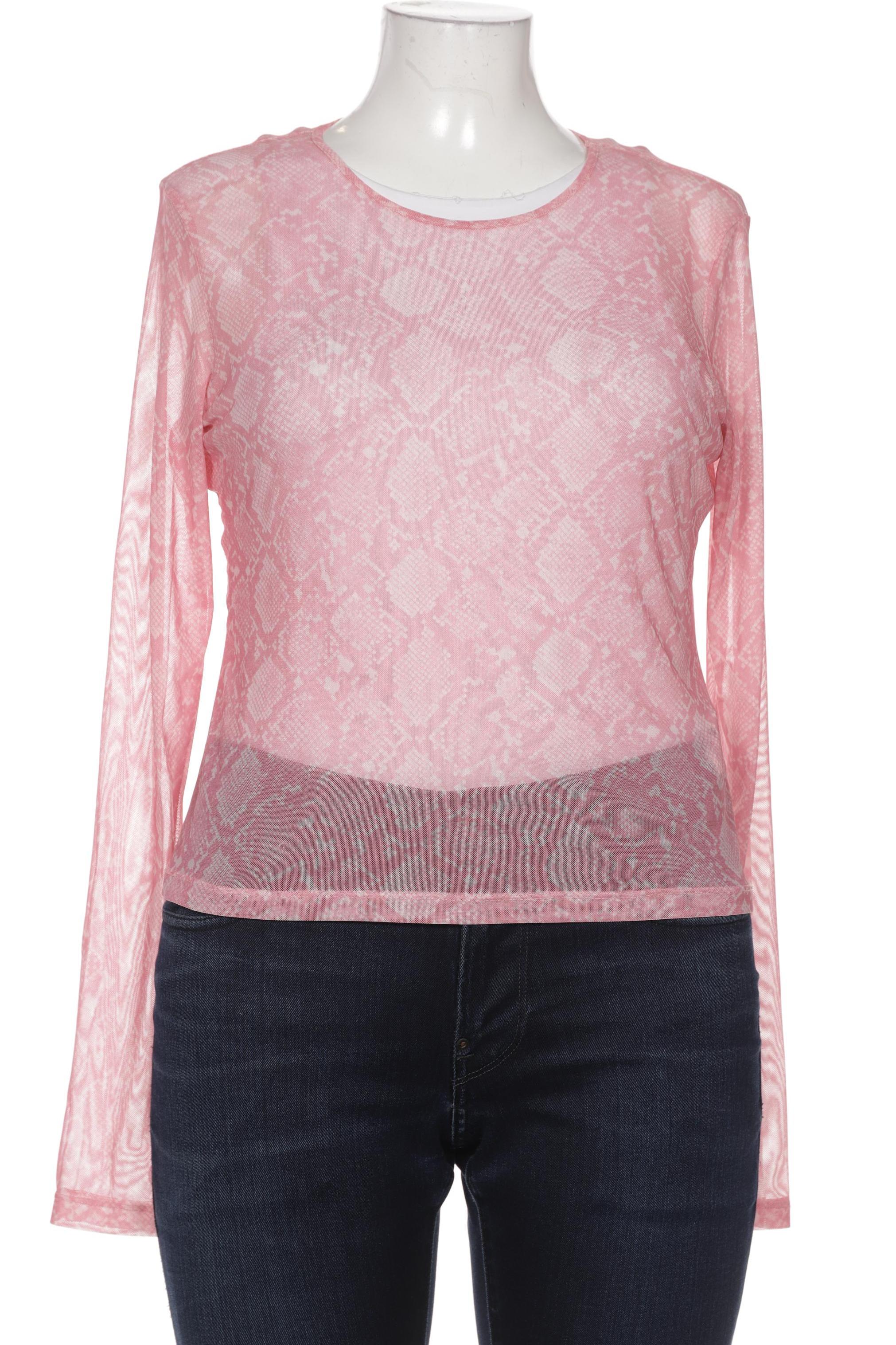 

Monki Damen Langarmshirt, pink, Gr. 44