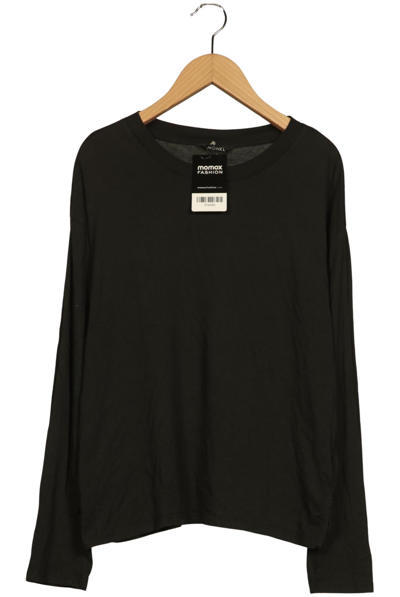 

Monki Damen Langarmshirt, schwarz, Gr. 36