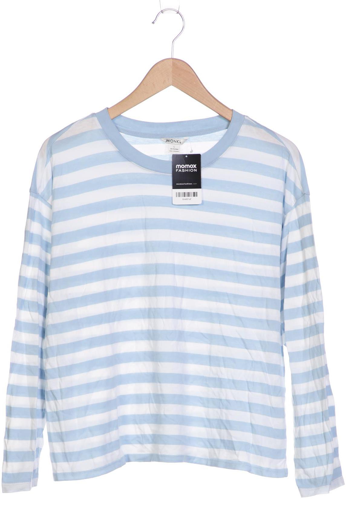 

Monki Damen Langarmshirt, hellblau, Gr. 42