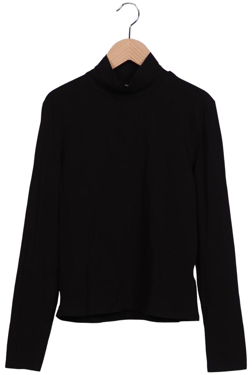 

Monki Damen Langarmshirt, schwarz, Gr. 38