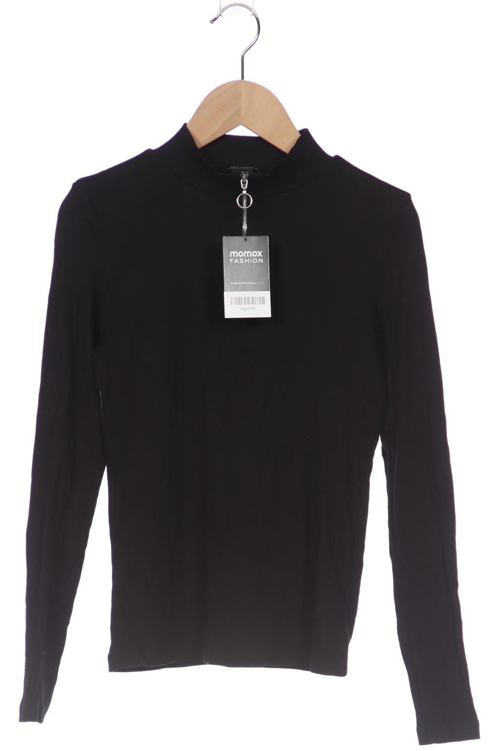 

MONKI Damen Langarmshirt, schwarz