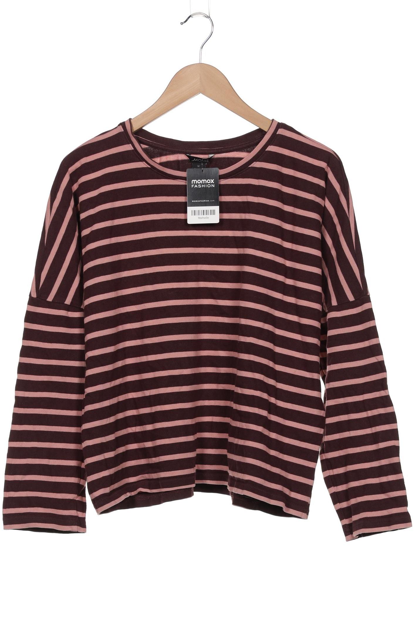 

Monki Damen Langarmshirt, bordeaux, Gr. 38