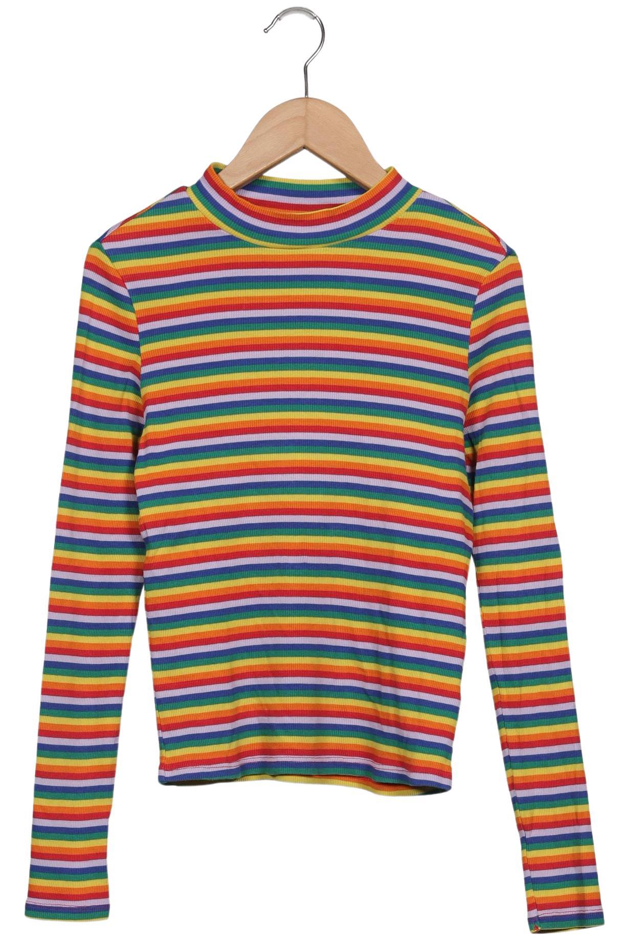 

Monki Damen Langarmshirt, mehrfarbig, Gr. 36