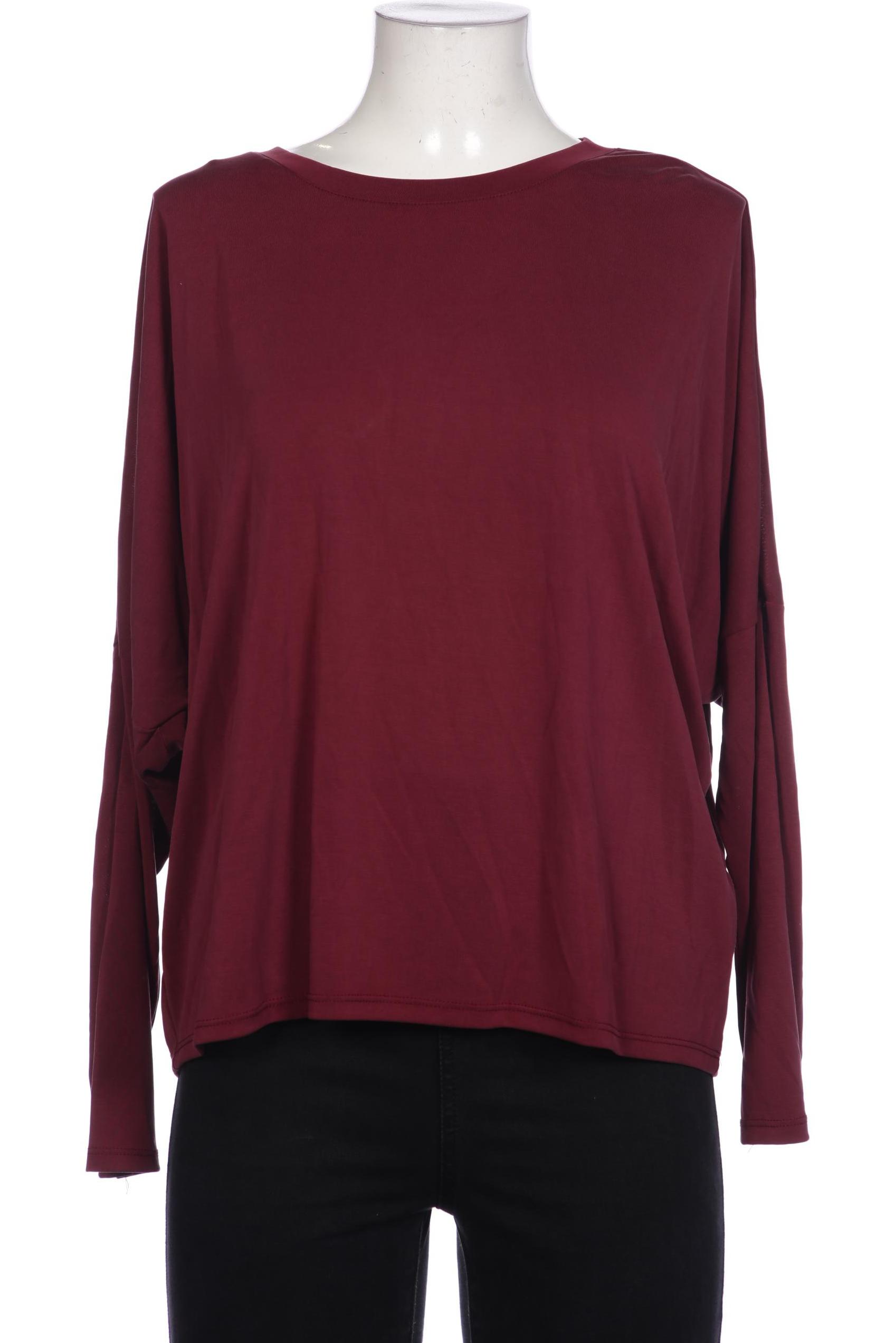 

Monki Damen Langarmshirt, bordeaux, Gr. 42