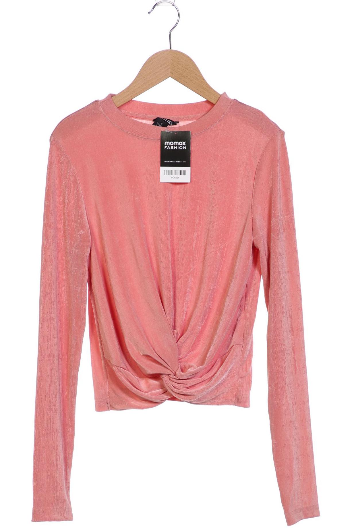 

Monki Damen Langarmshirt, pink, Gr. 36