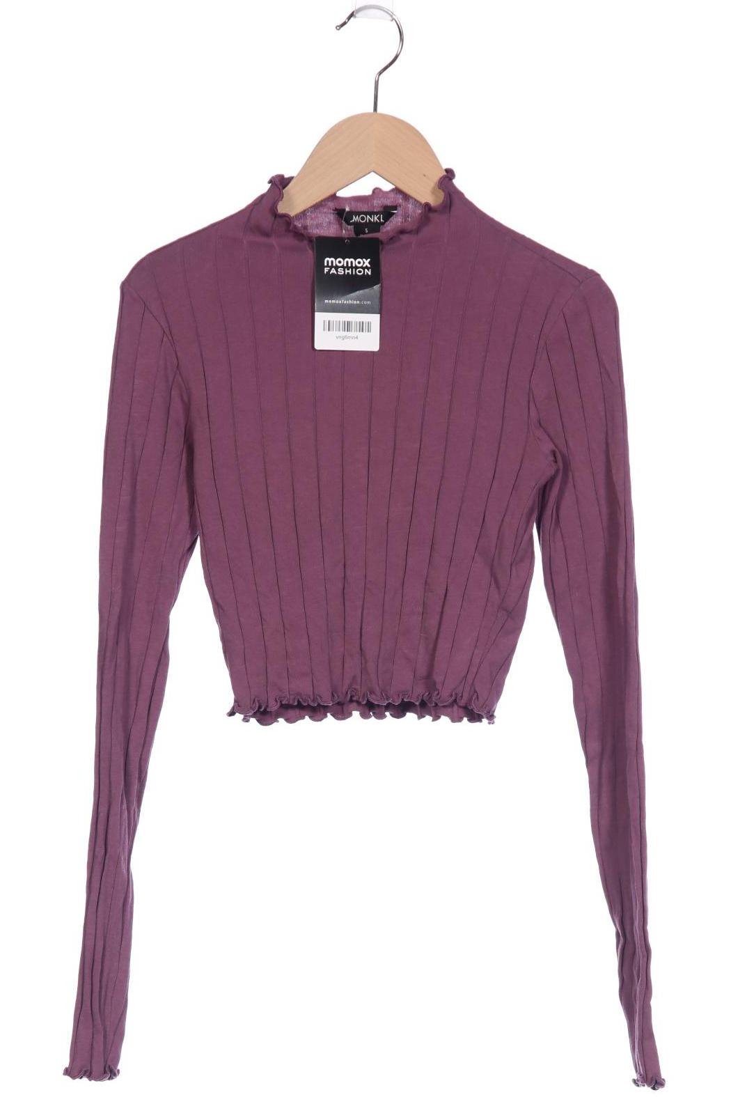 

Monki Damen Langarmshirt, flieder, Gr. 36