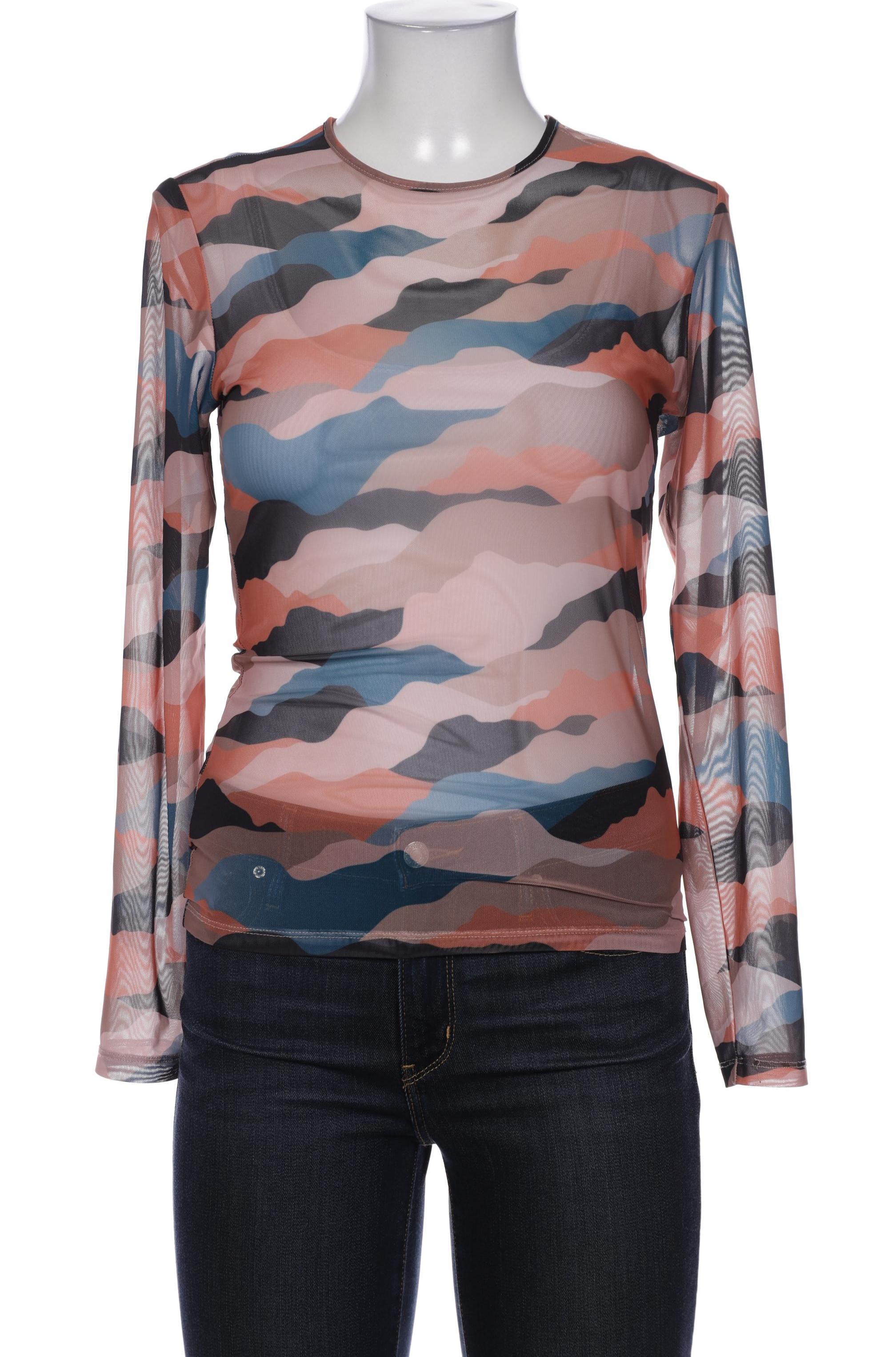 

Monki Damen Langarmshirt, mehrfarbig, Gr. 38