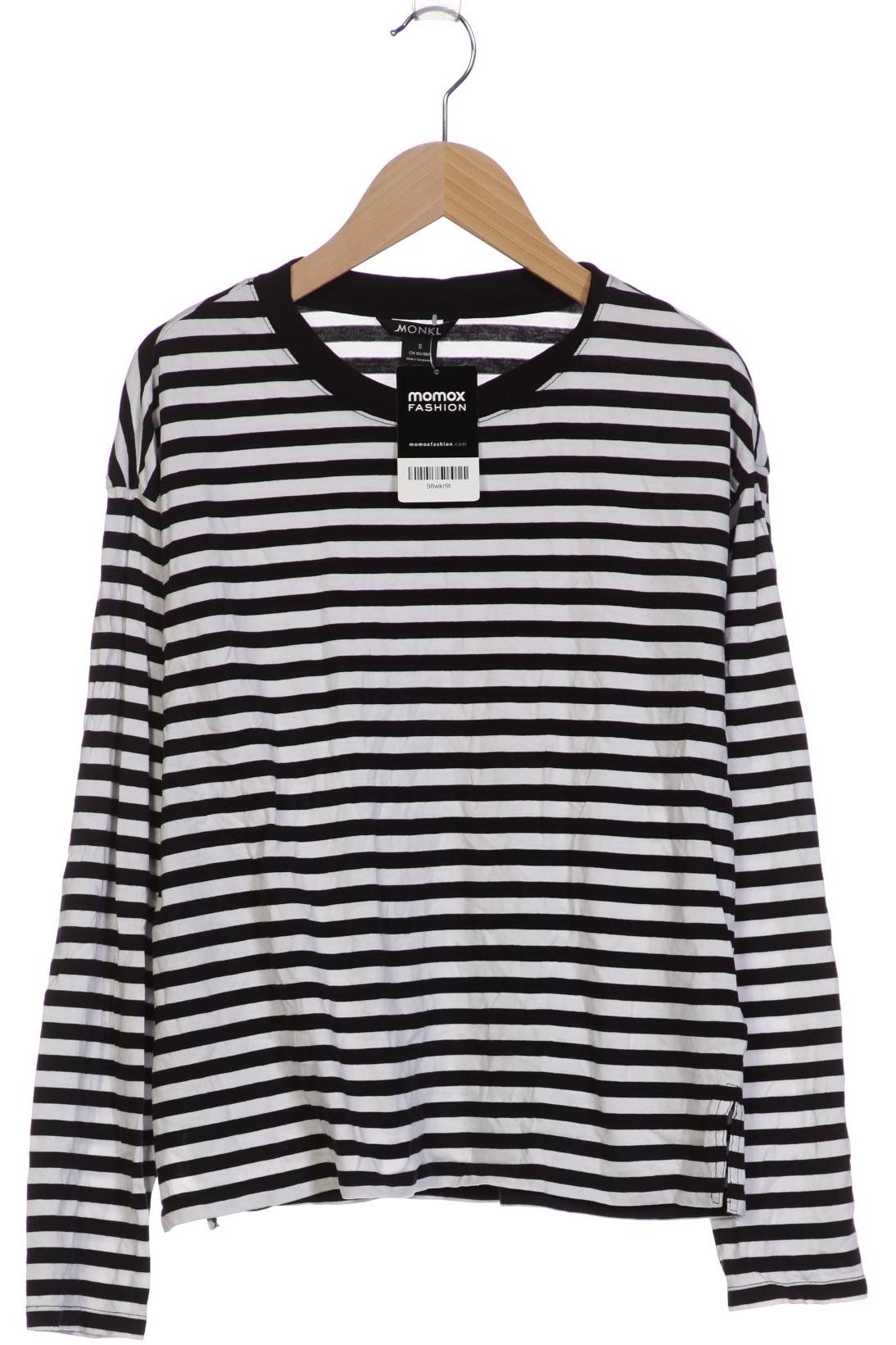 

Monki Damen Langarmshirt, schwarz, Gr. 36