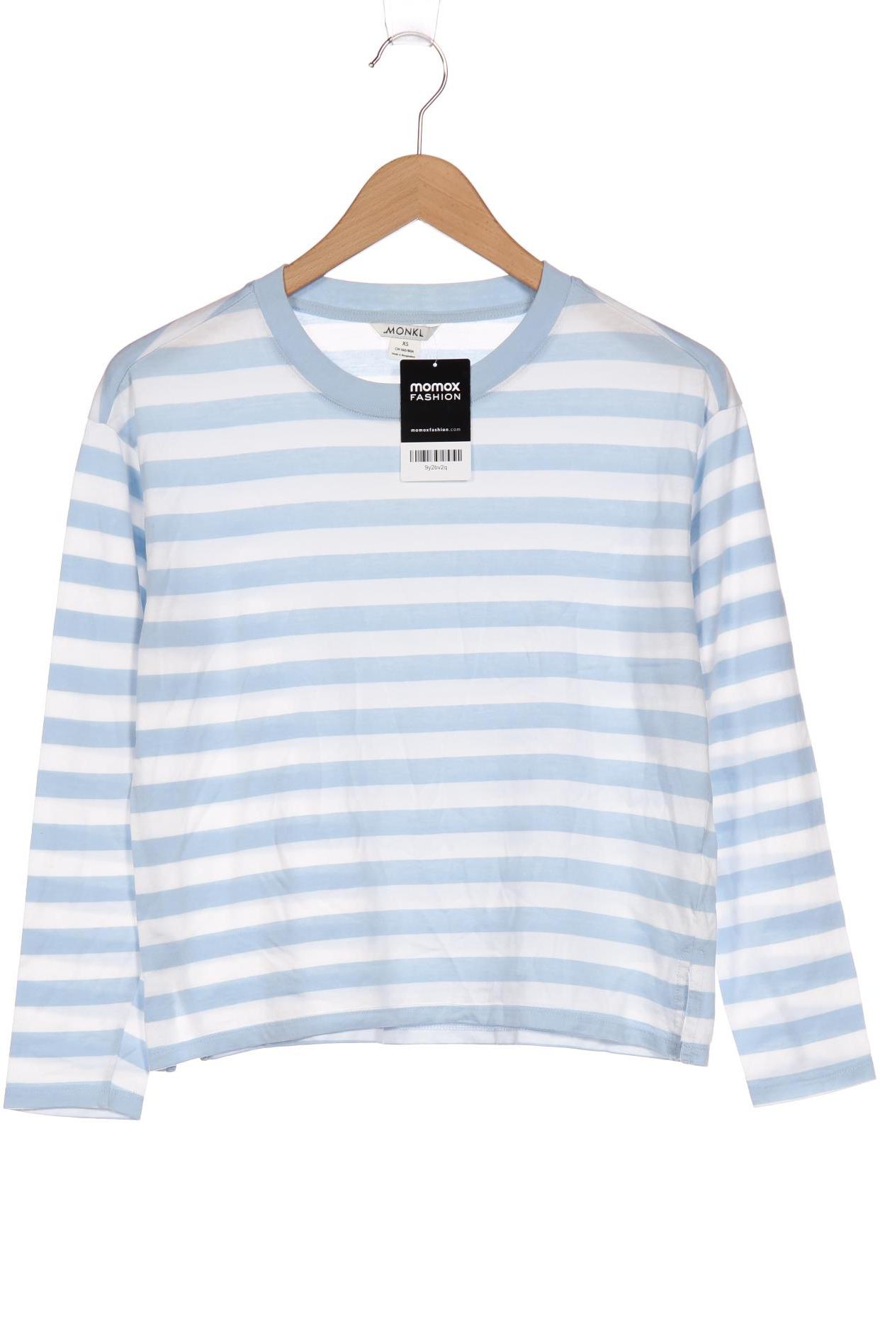 

MONKI Damen Langarmshirt, hellblau