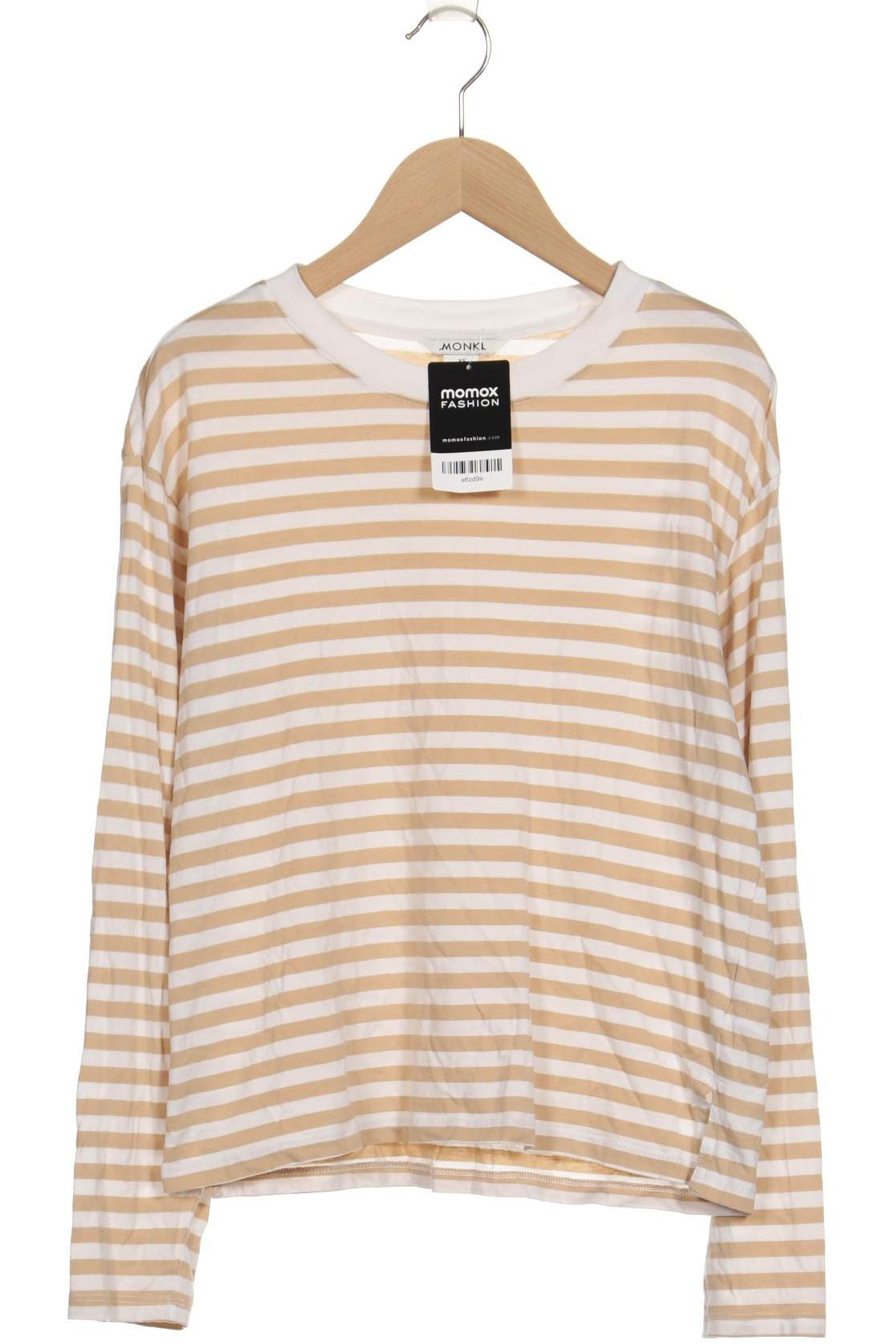 

Monki Damen Langarmshirt, beige, Gr. 34