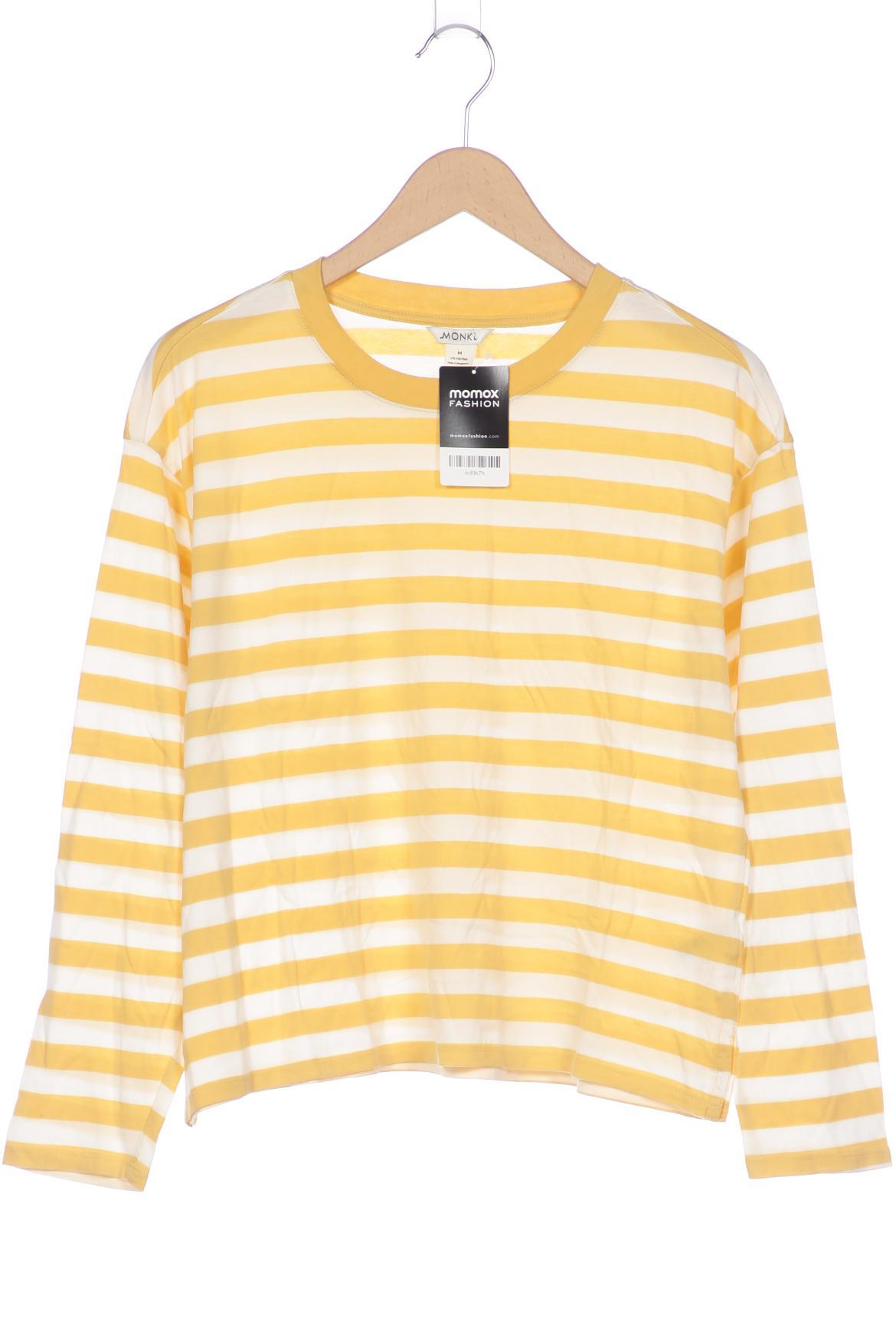 

Monki Damen Langarmshirt, gelb, Gr. 38