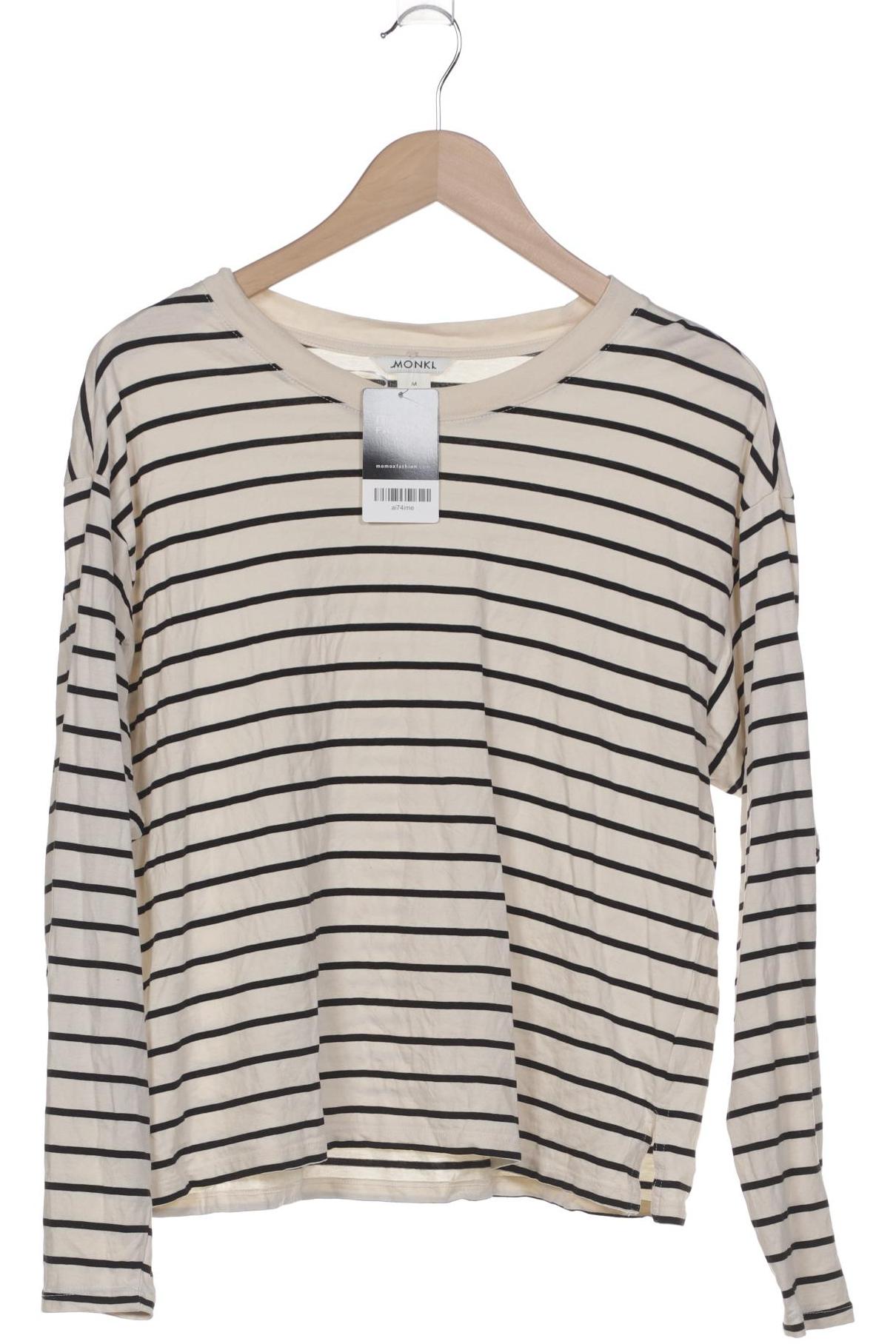 

Monki Damen Langarmshirt, cremeweiß, Gr. 38