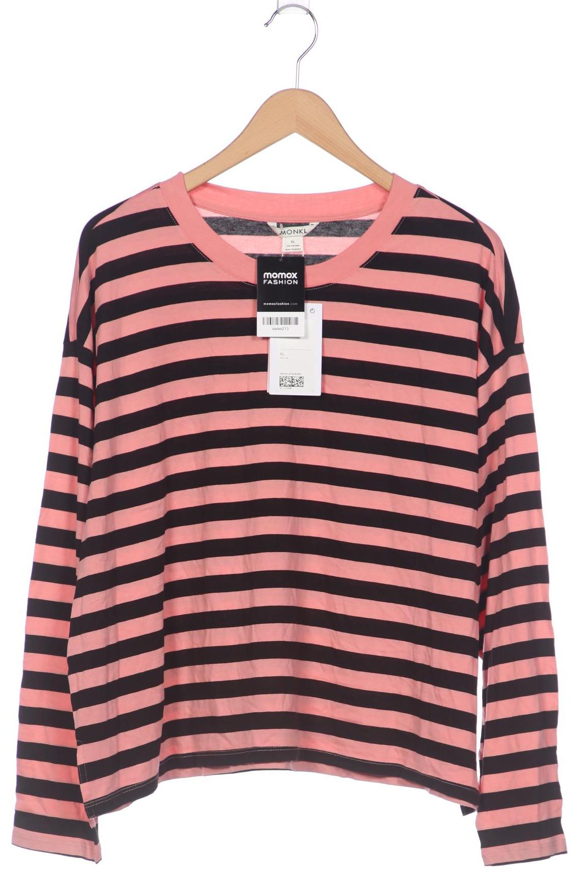 

Monki Damen Langarmshirt, pink, Gr. 44