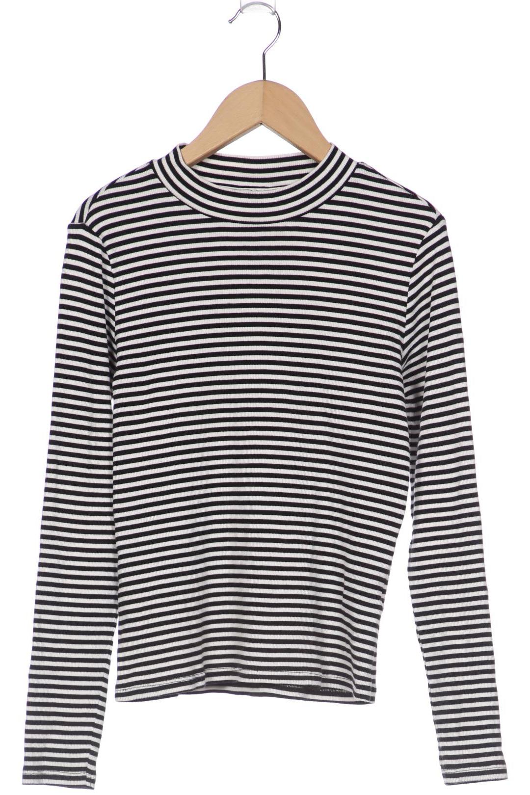 

Monki Damen Langarmshirt, weiß, Gr. 38