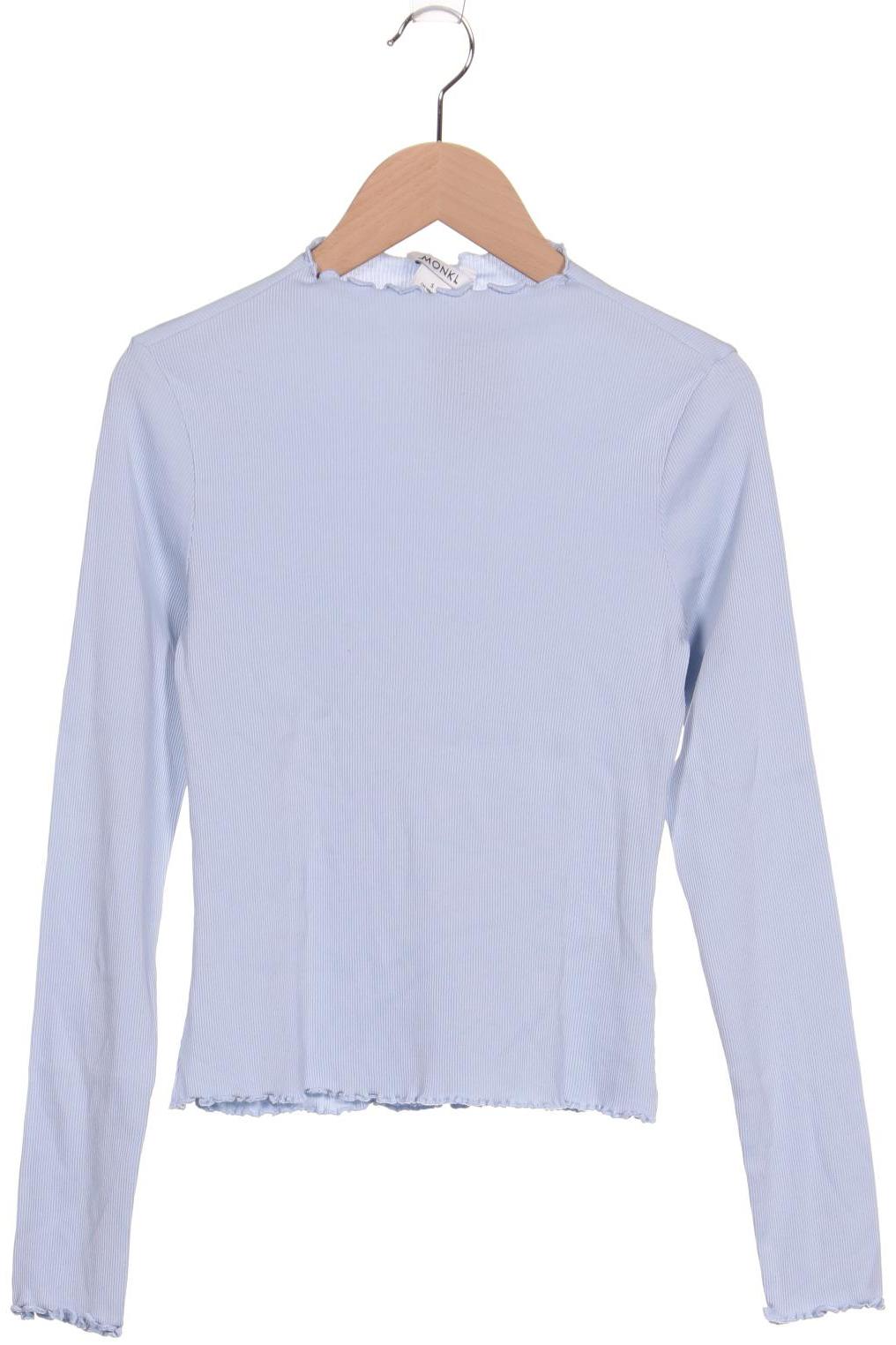 

MONKI Damen Langarmshirt, hellblau
