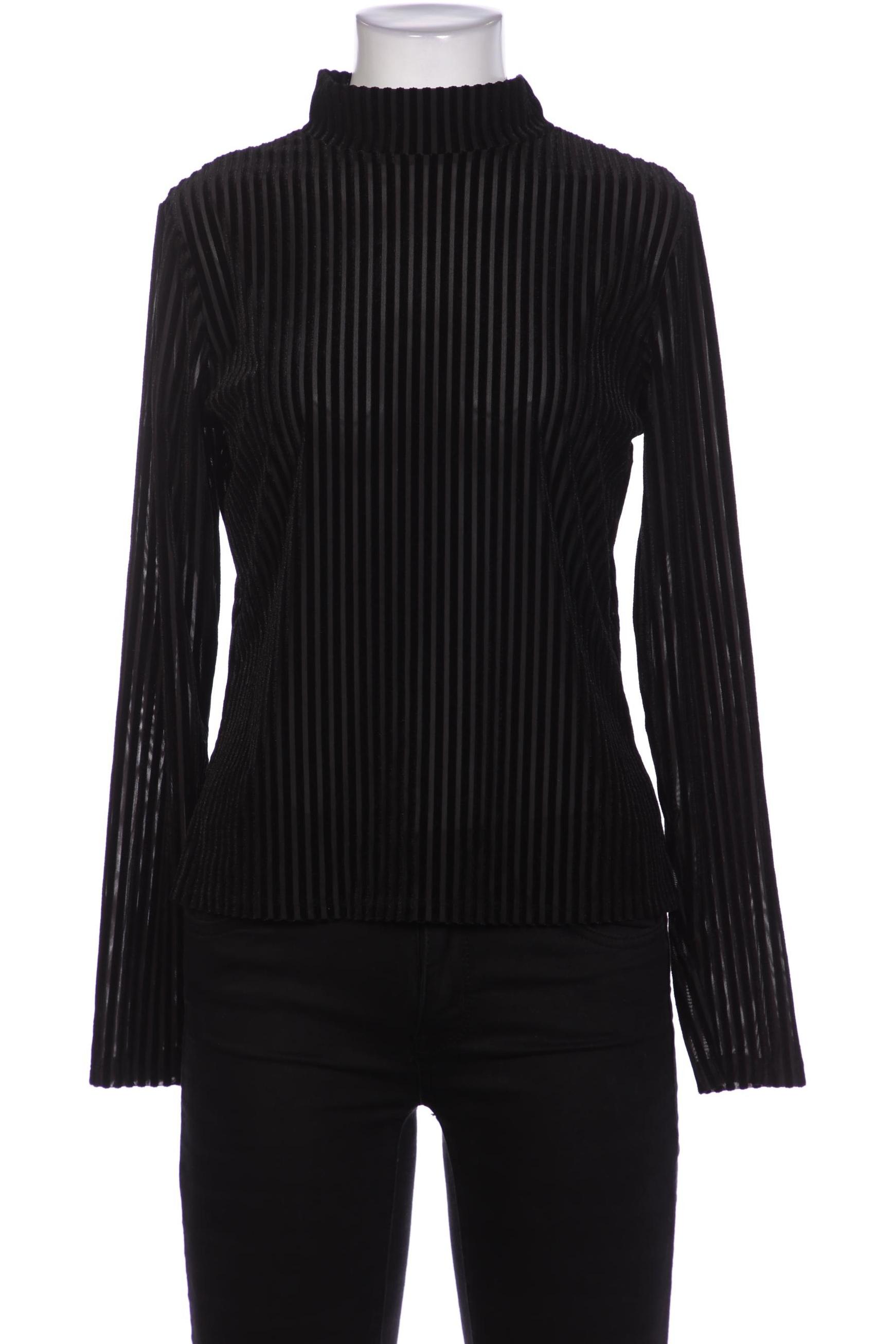 

Monki Damen Langarmshirt, schwarz, Gr. 38