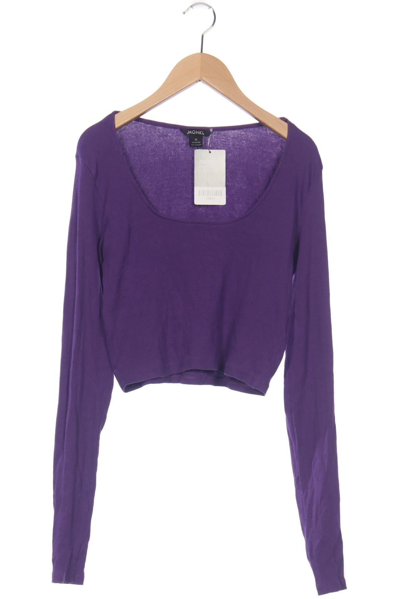 

Monki Damen Langarmshirt, flieder, Gr. 44