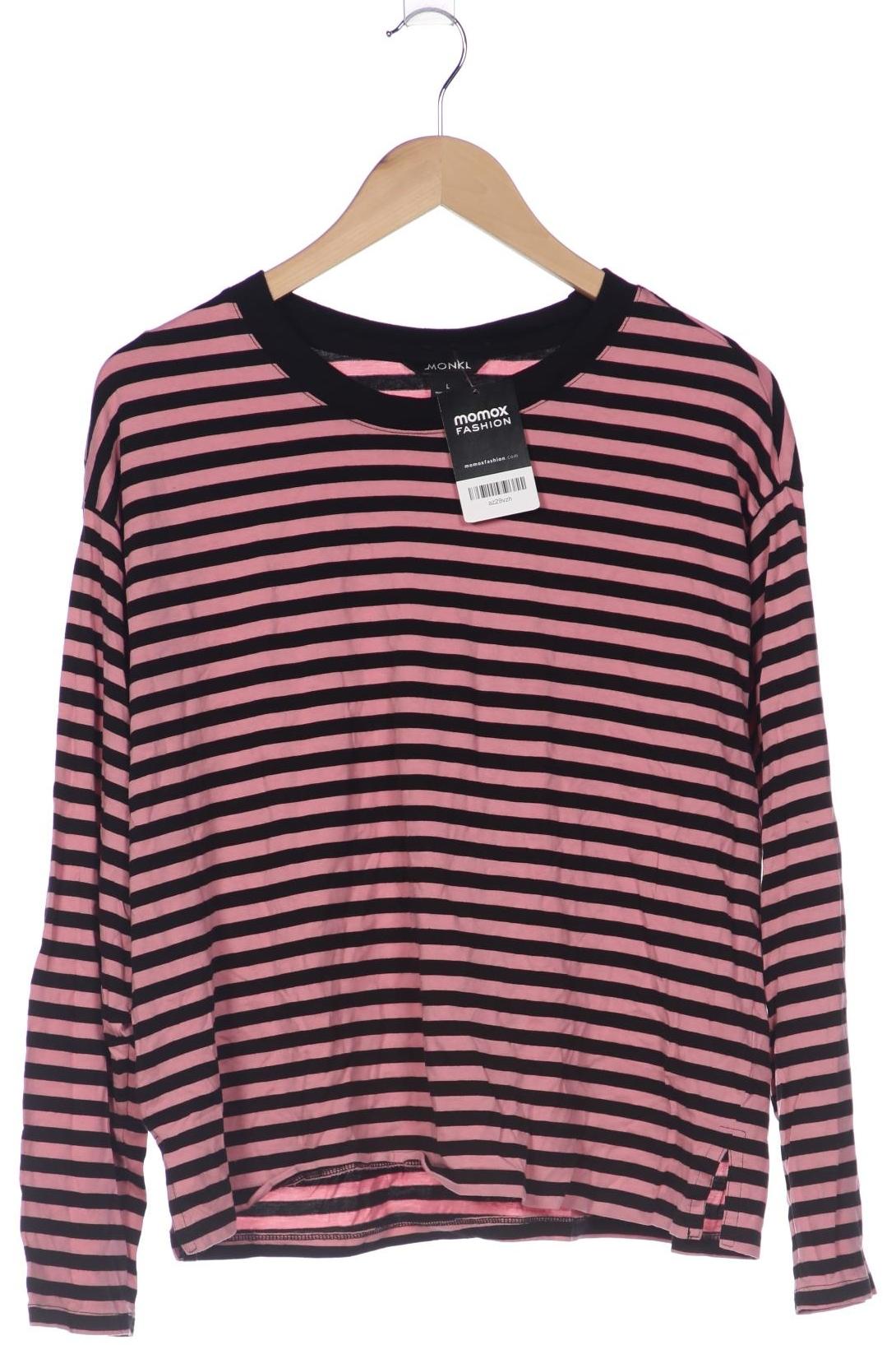 

Monki Damen Langarmshirt, pink, Gr. 42