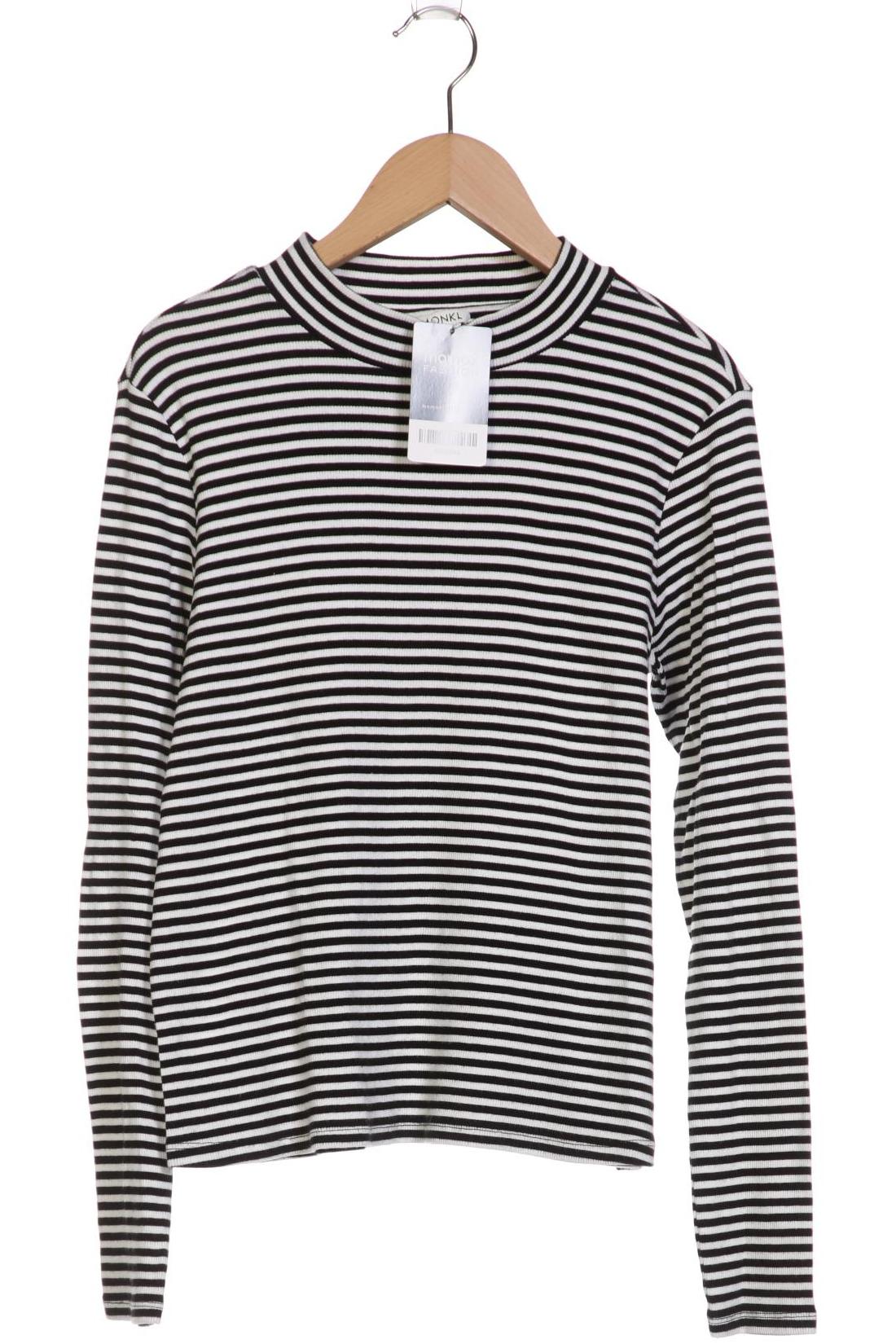 

Monki Damen Langarmshirt, schwarz, Gr. 42