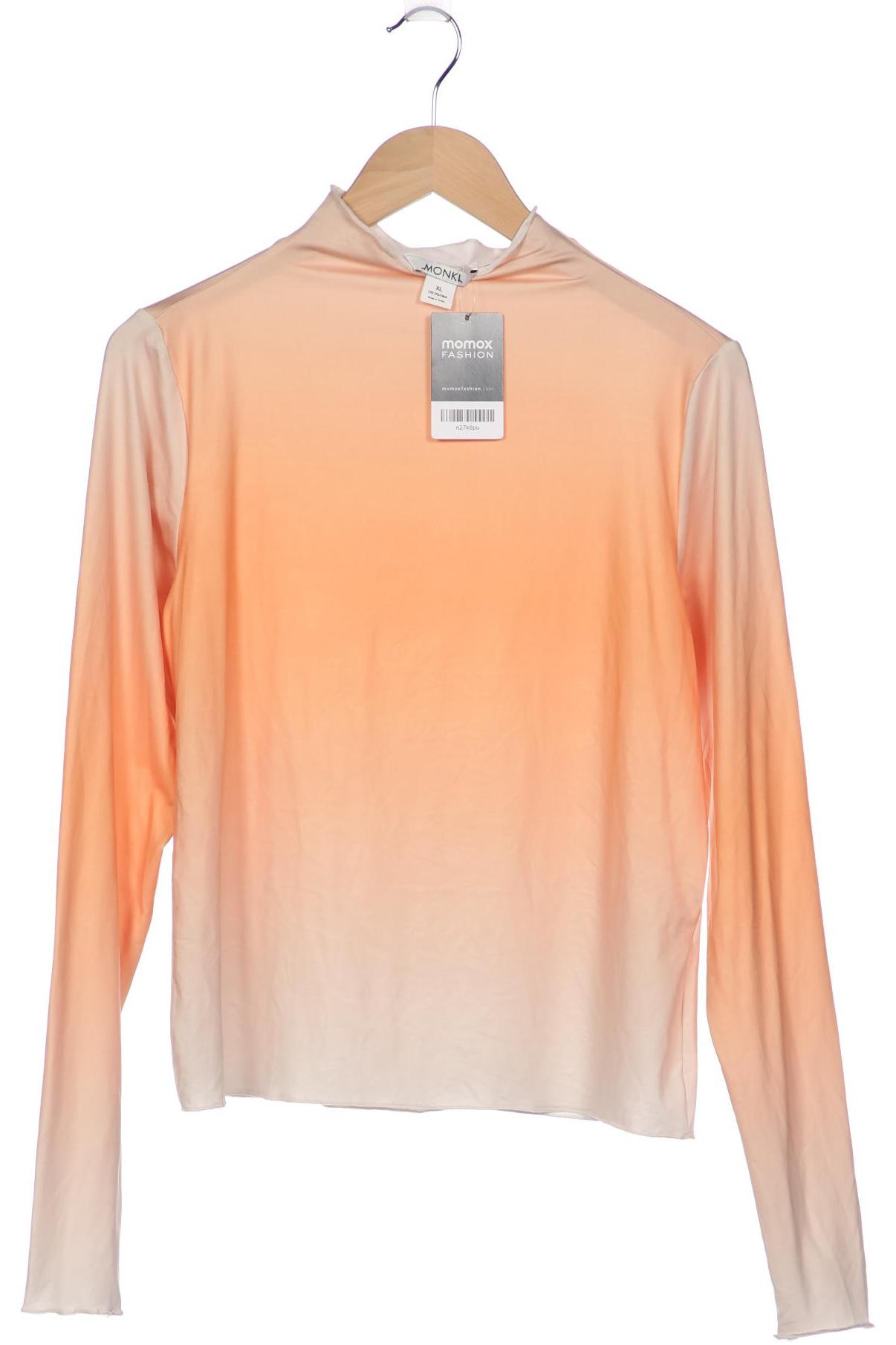 

MONKI Damen Langarmshirt, orange