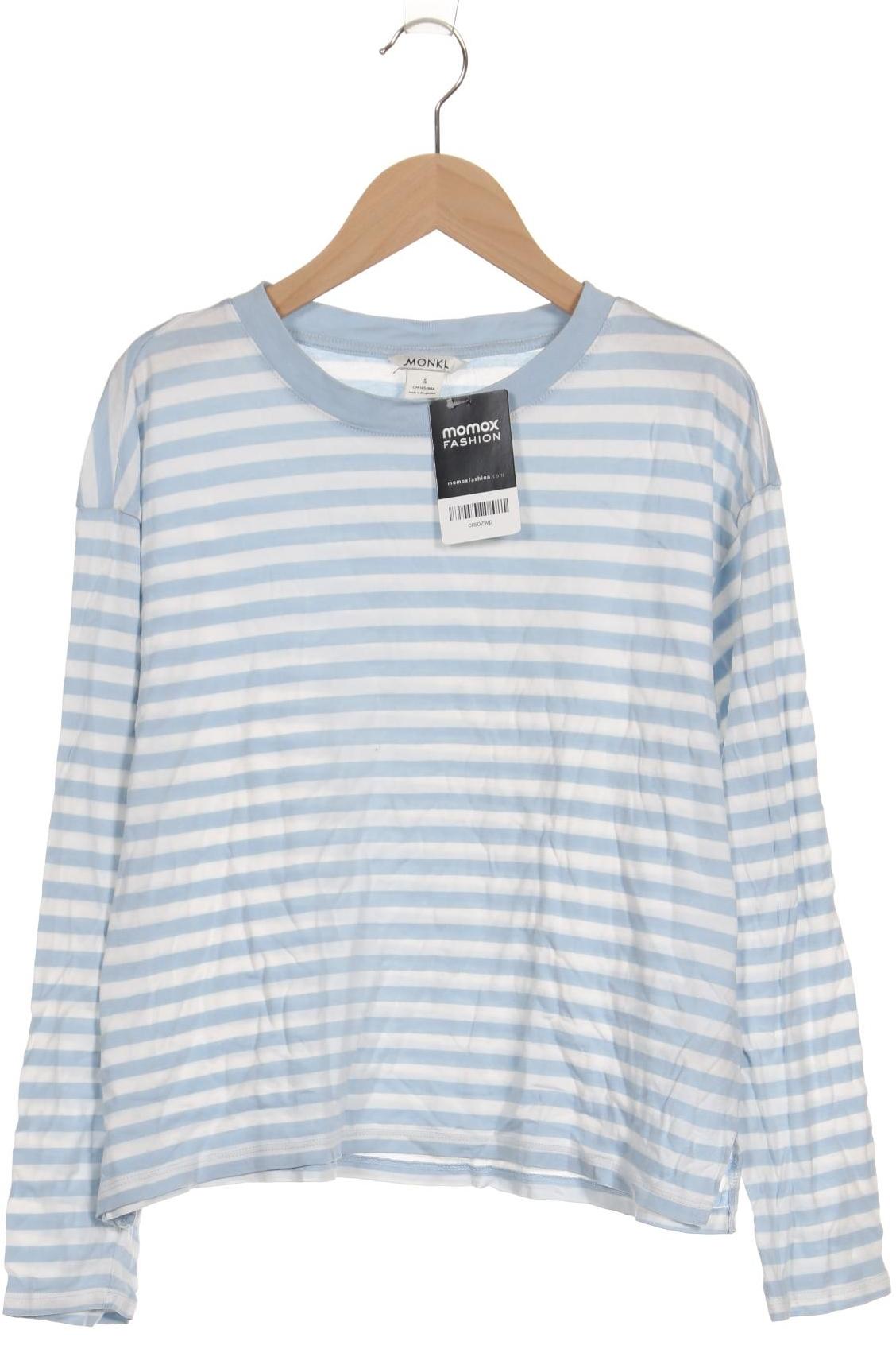 

Monki Damen Langarmshirt, hellblau, Gr. 36