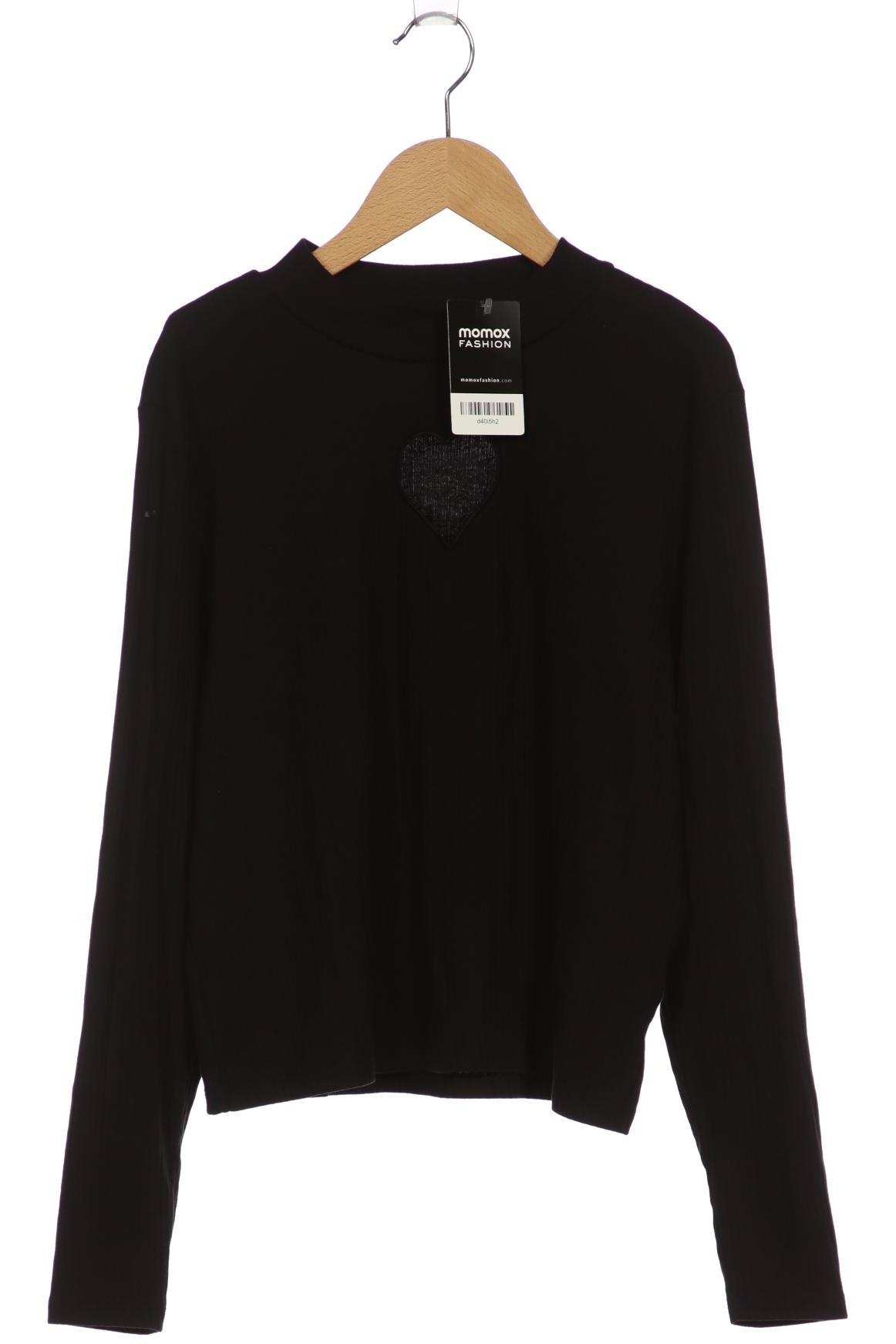 

Monki Damen Langarmshirt, schwarz, Gr. 44